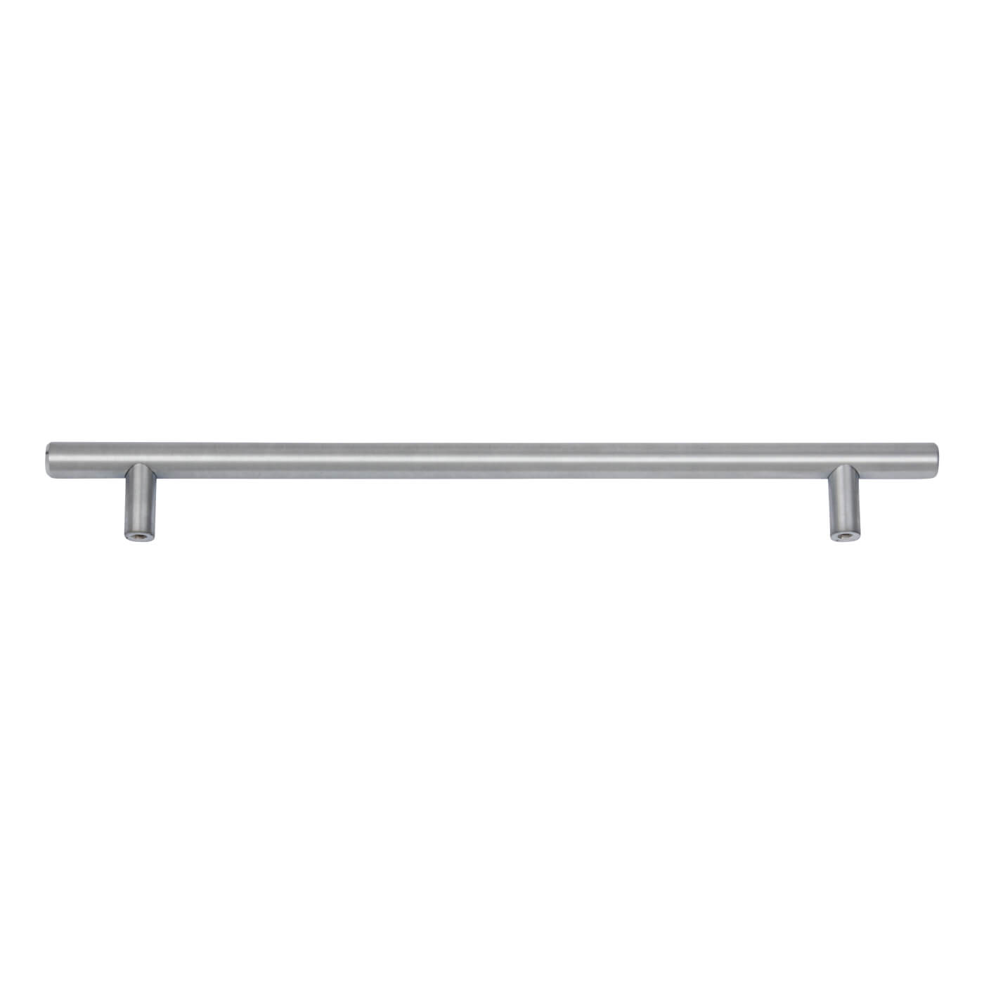 12mm T-Bar Cabinet Pull Handle - 605mm Centres - Satin Chrome - view 3