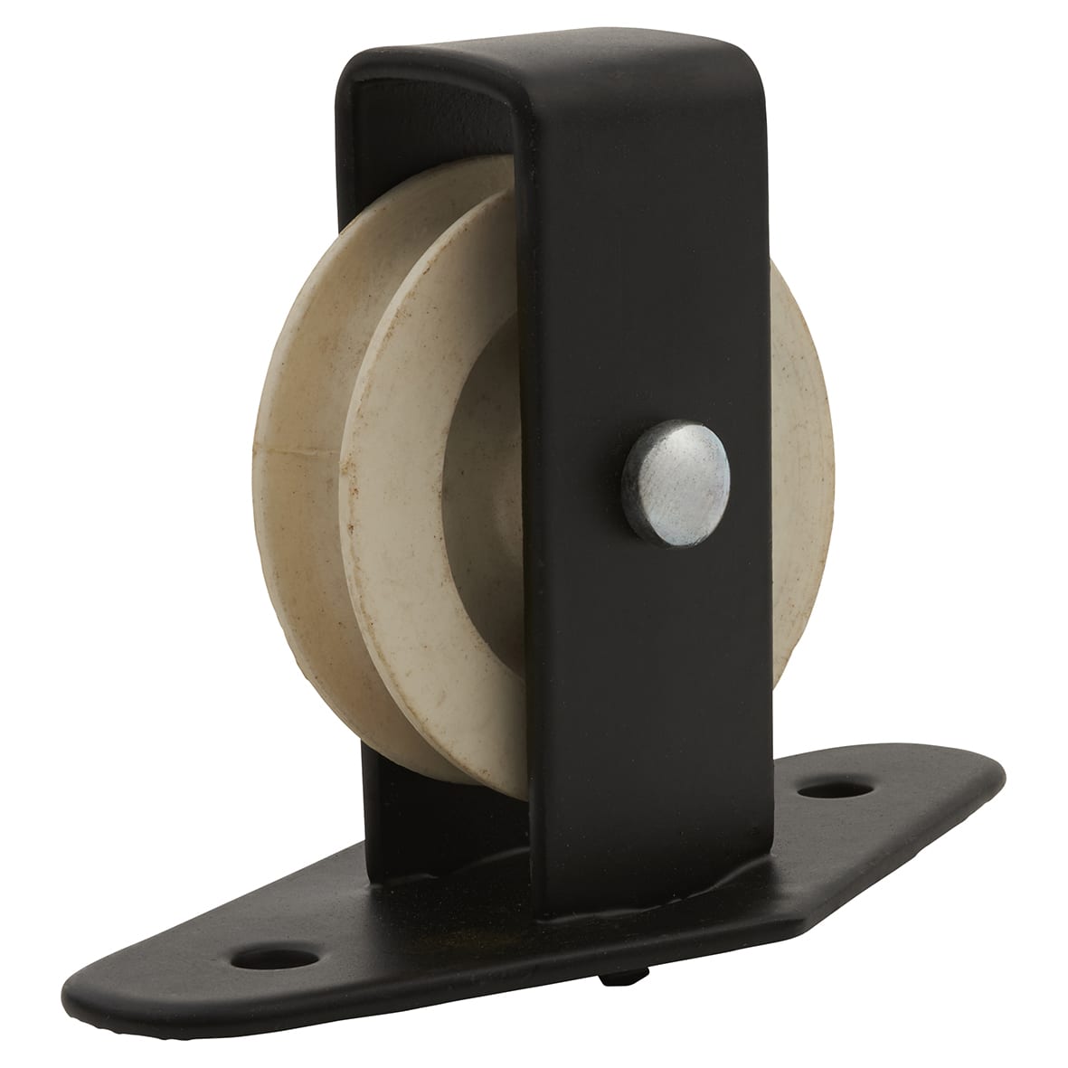 Line Pulley - Single Upright - 55 x 31mm - Black - view 2