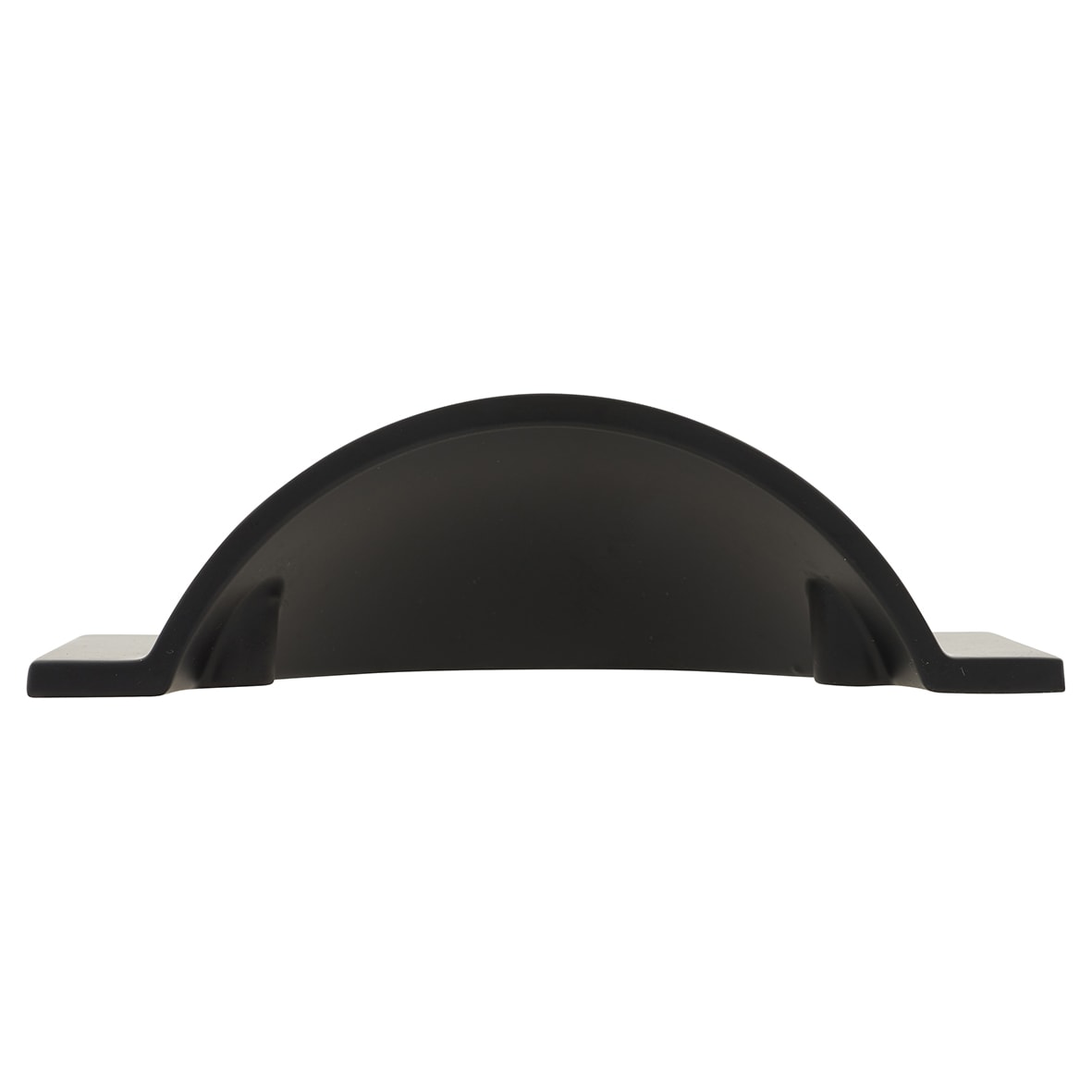 Crofts & Assinder Monmouth Square Cabinet Cup Handle - 64mm Centres - Matt Black - view 2
