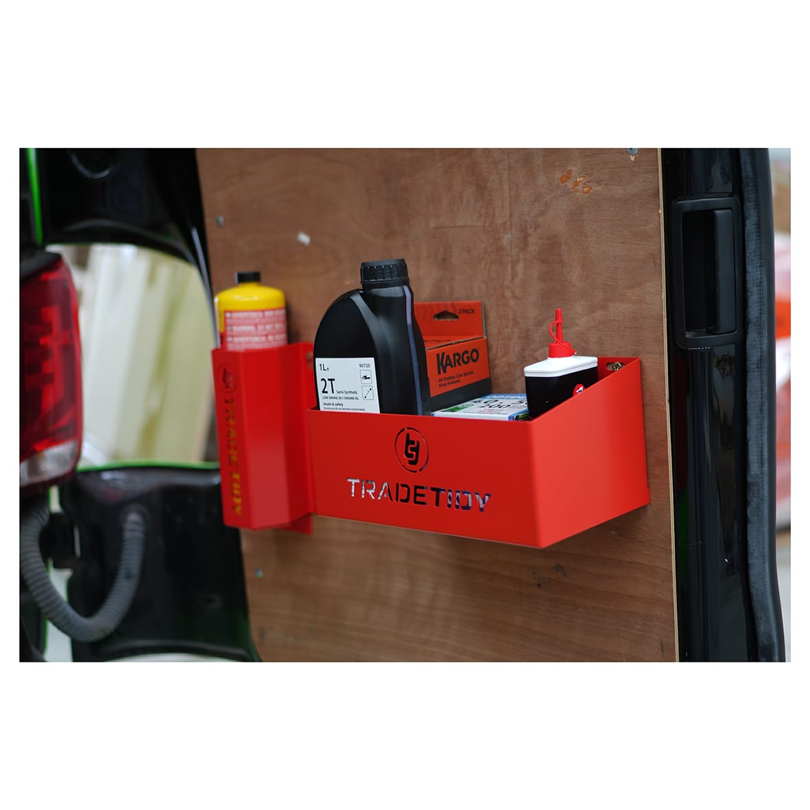 Storage Tray - 340 x 104 x 160mm - Red - view 4