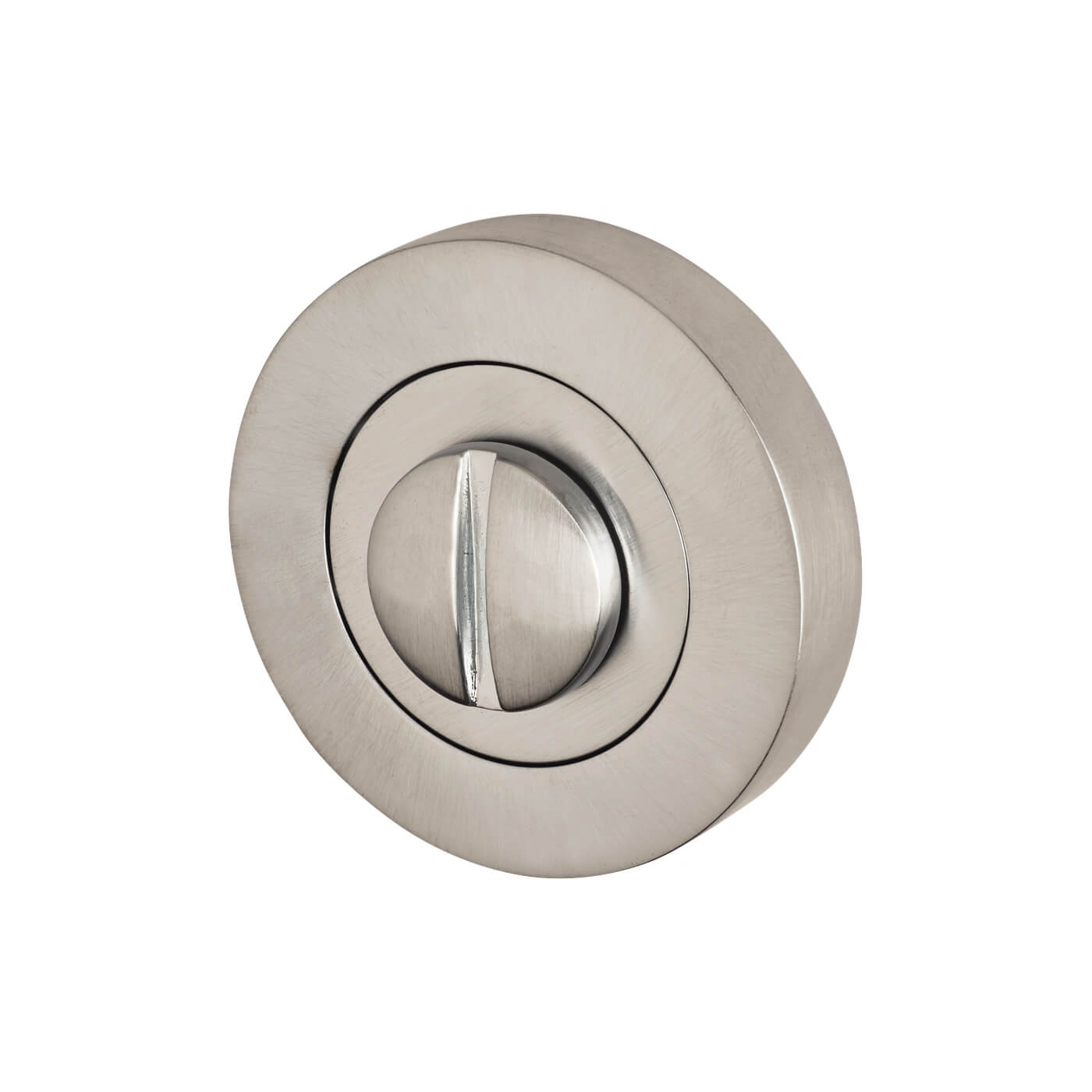 Bathroom Turn & Release - 50mm Diameter - Satin Chrome - view 4