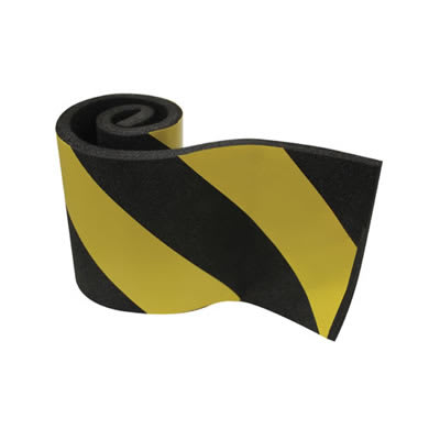 Foam Impact Protector - 10 x 120 x 500mm - Yellow/Black - Pack of 4 - view 2