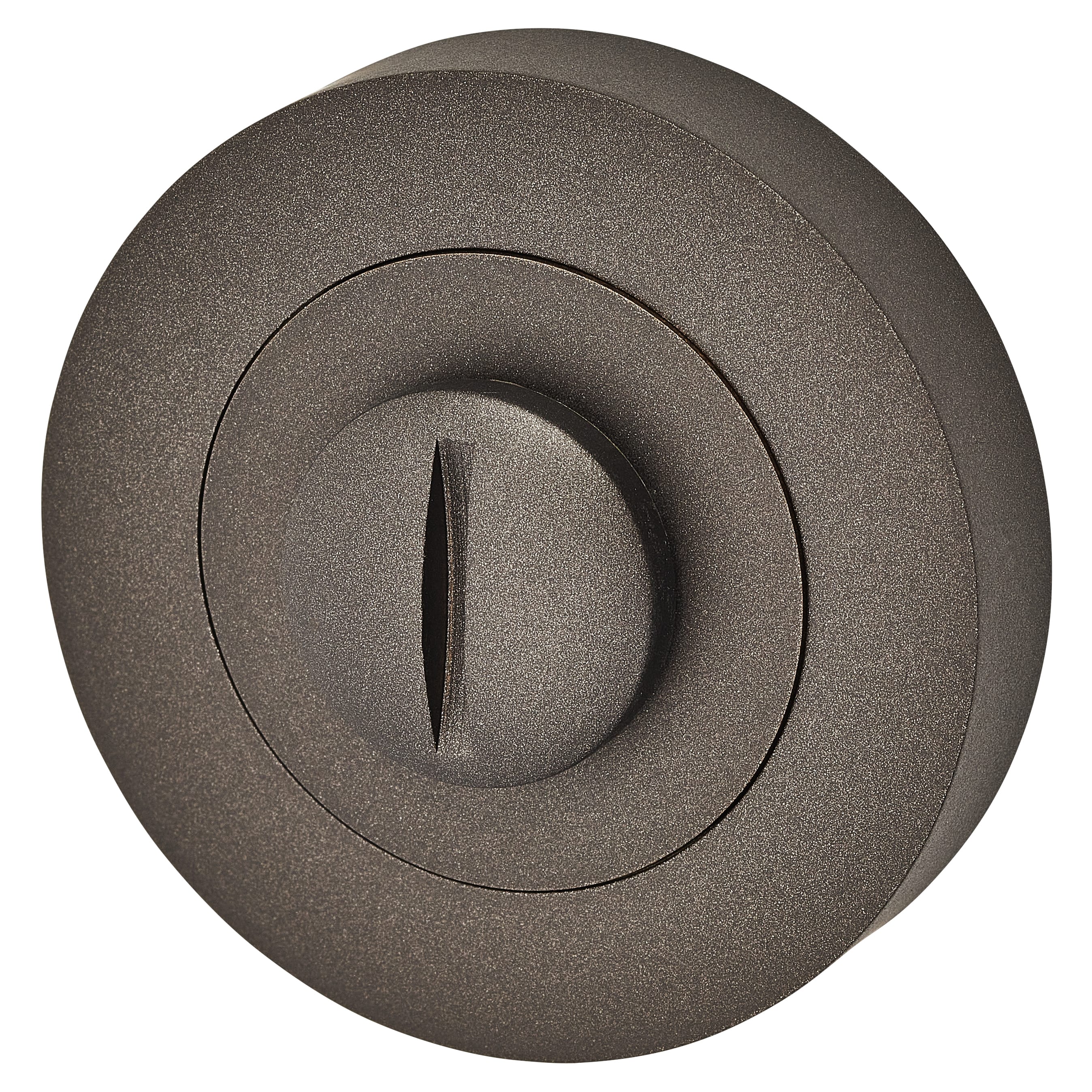 Brass Varese Bathroom Turn & Release - 50mm Diameter - Matt Bronze - view 2