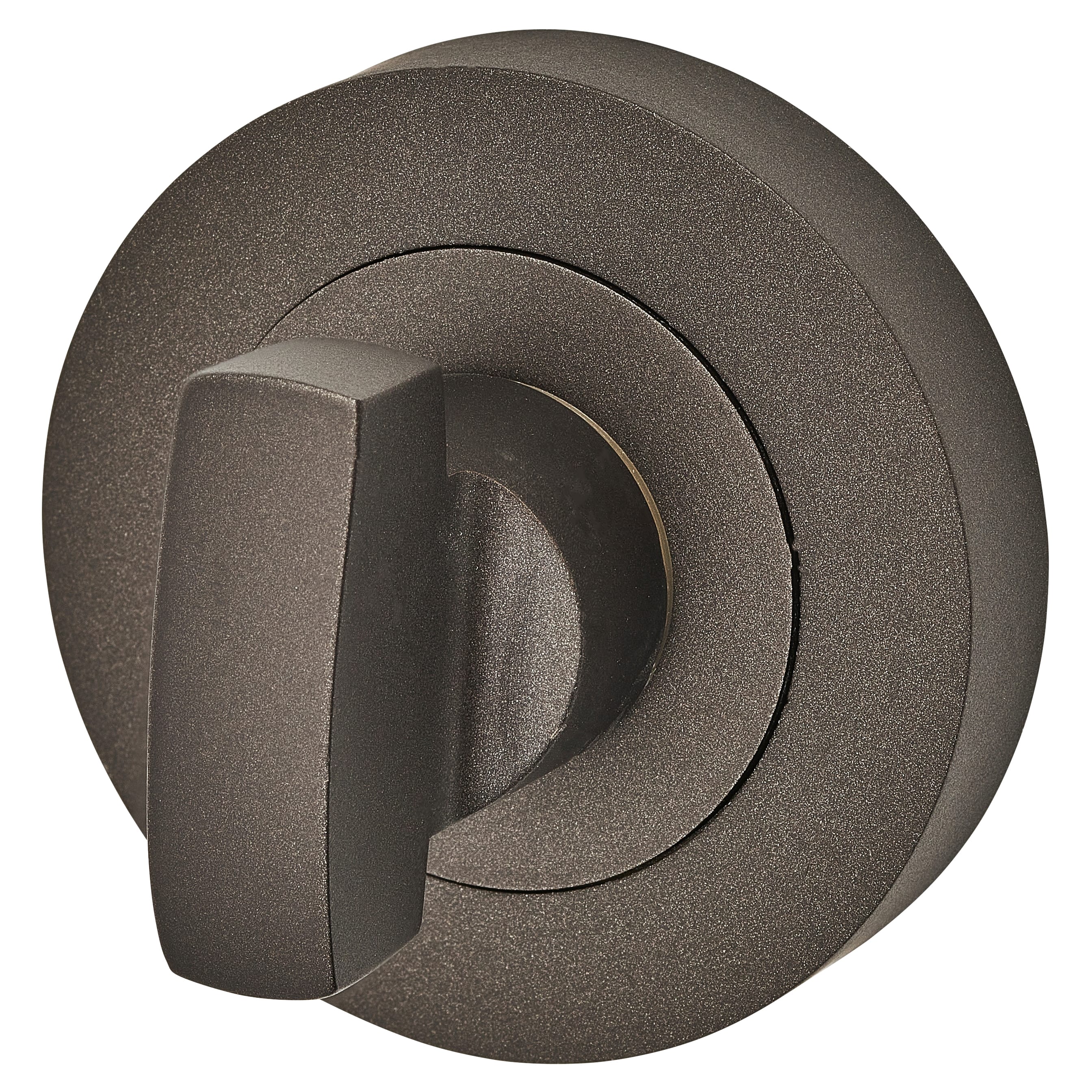 Brass Varese Bathroom Turn & Release - 50mm Diameter - Matt Bronze - view 3