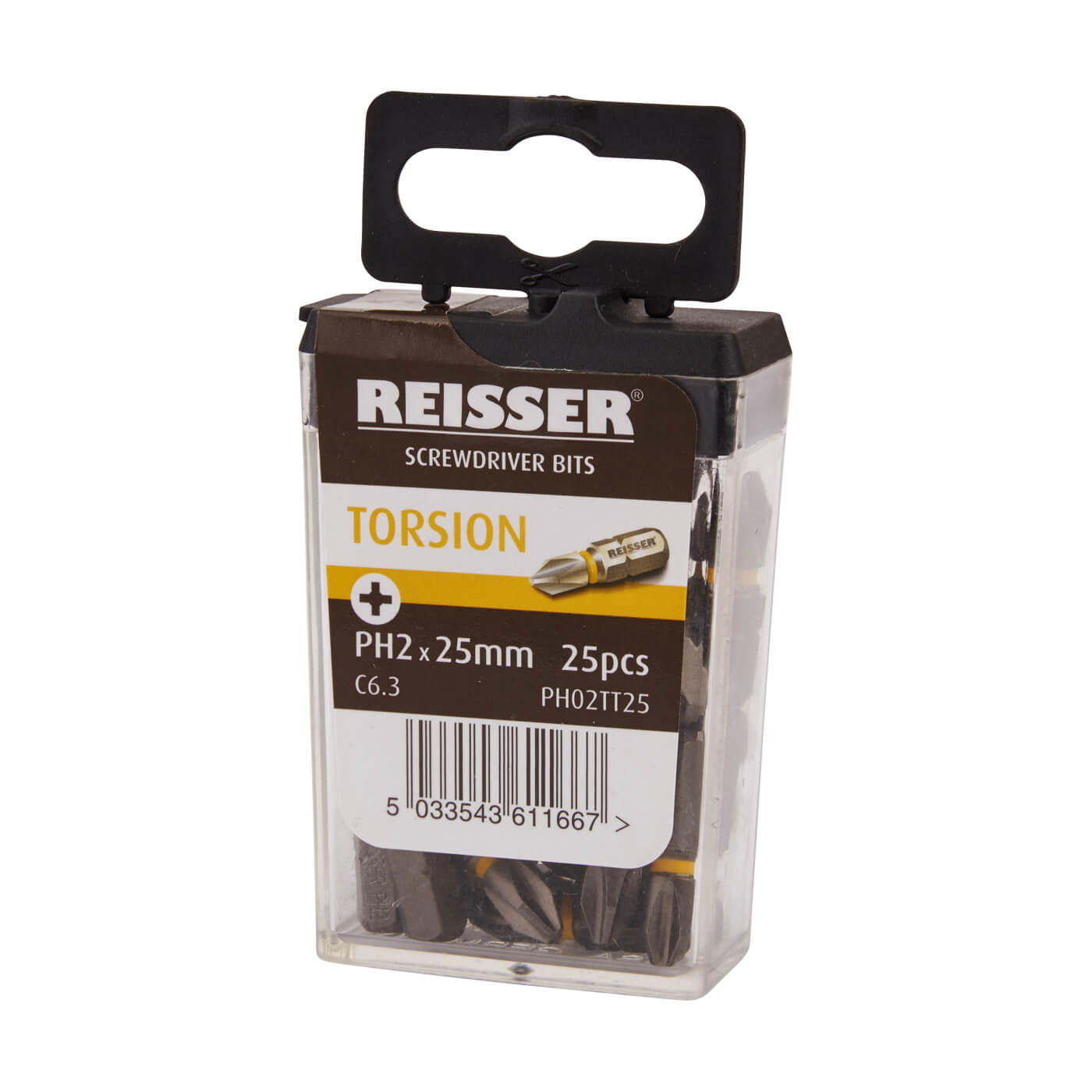 Torsion Driver Bits - Phillips - - 25mm Length - Pack of 25 - view 3