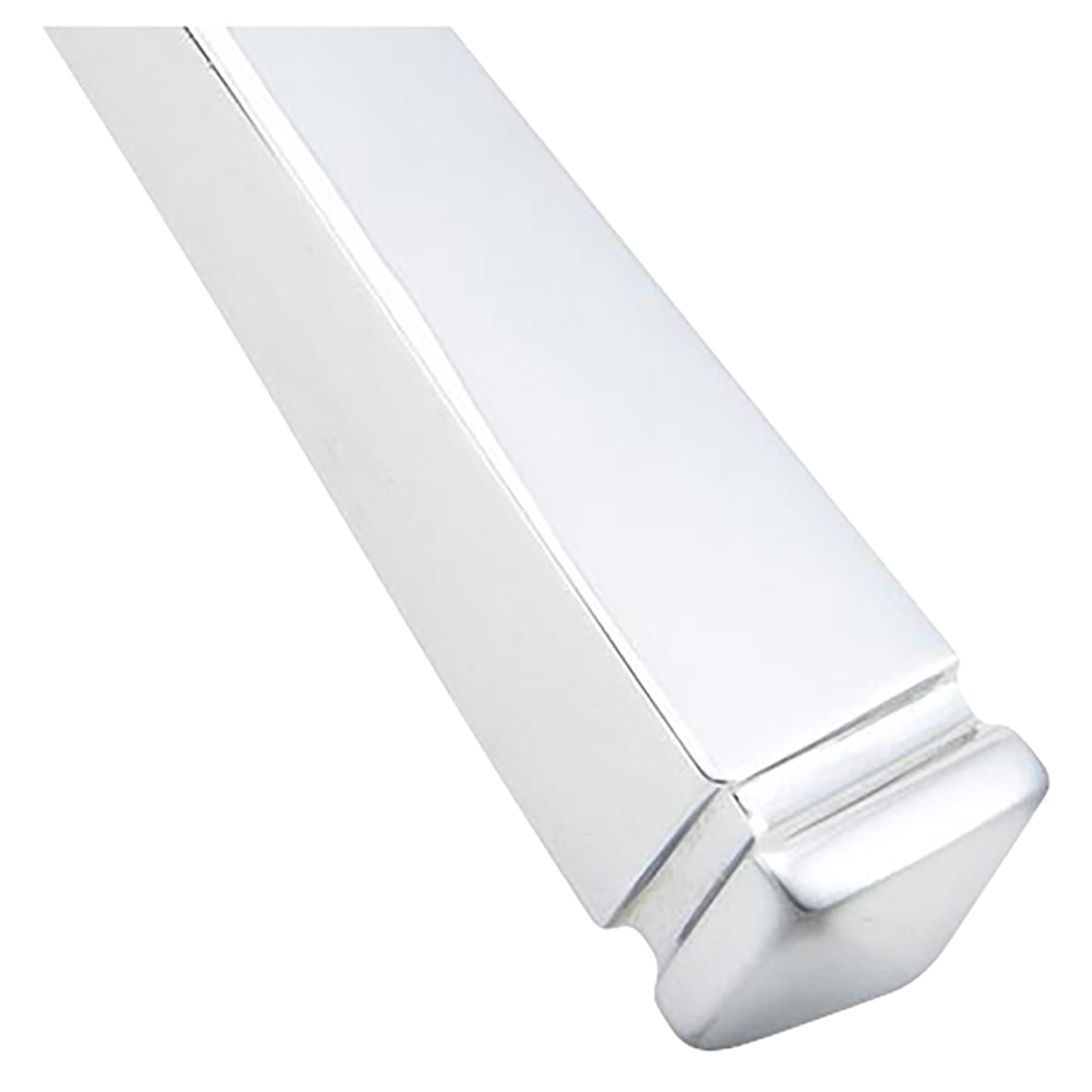 Polished Chrome Keyhole Door Handles - Avon Range - 152 x 48mm - view 3