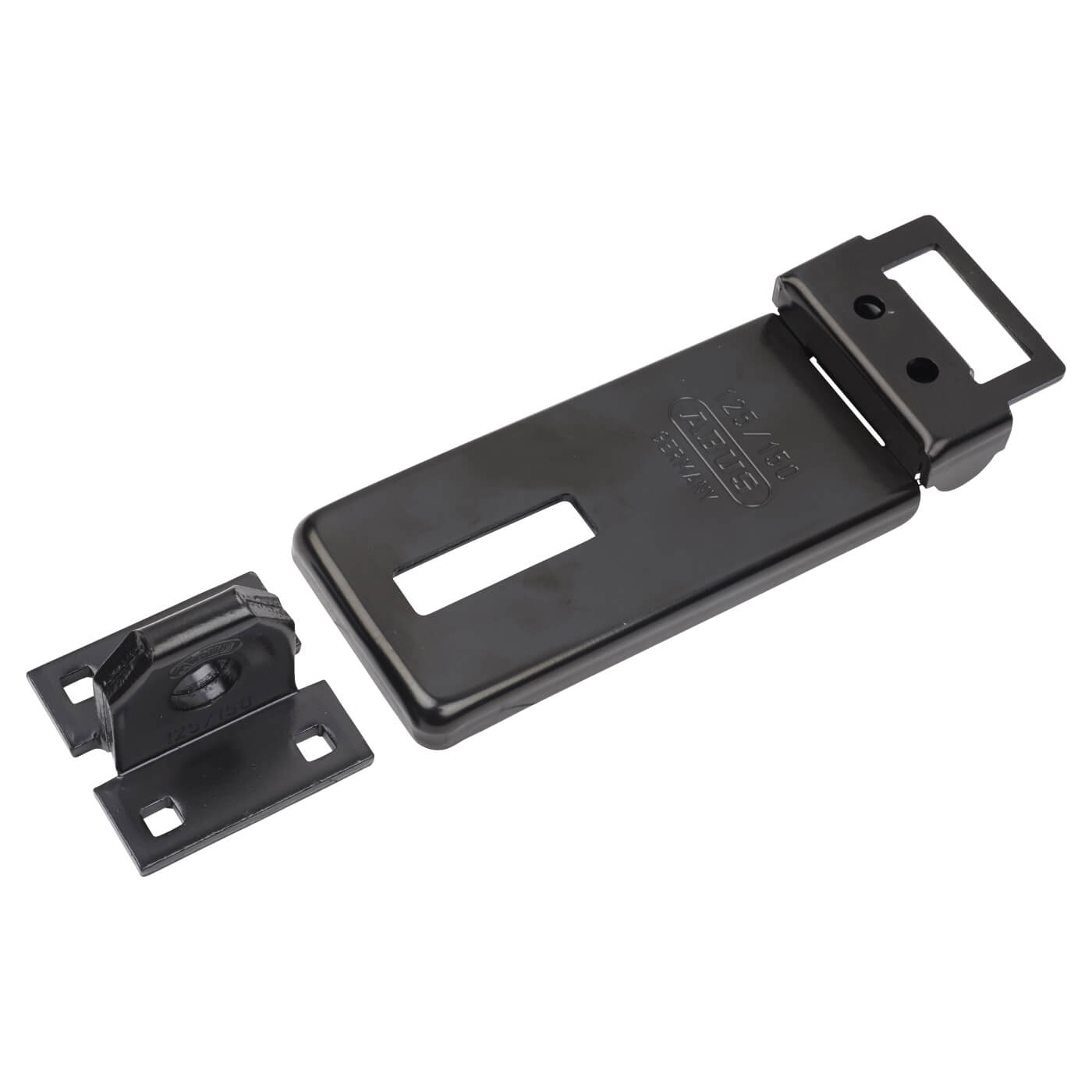 Series 125 High Security Hasp & Staple - 150 x 60mm - Black - view 3