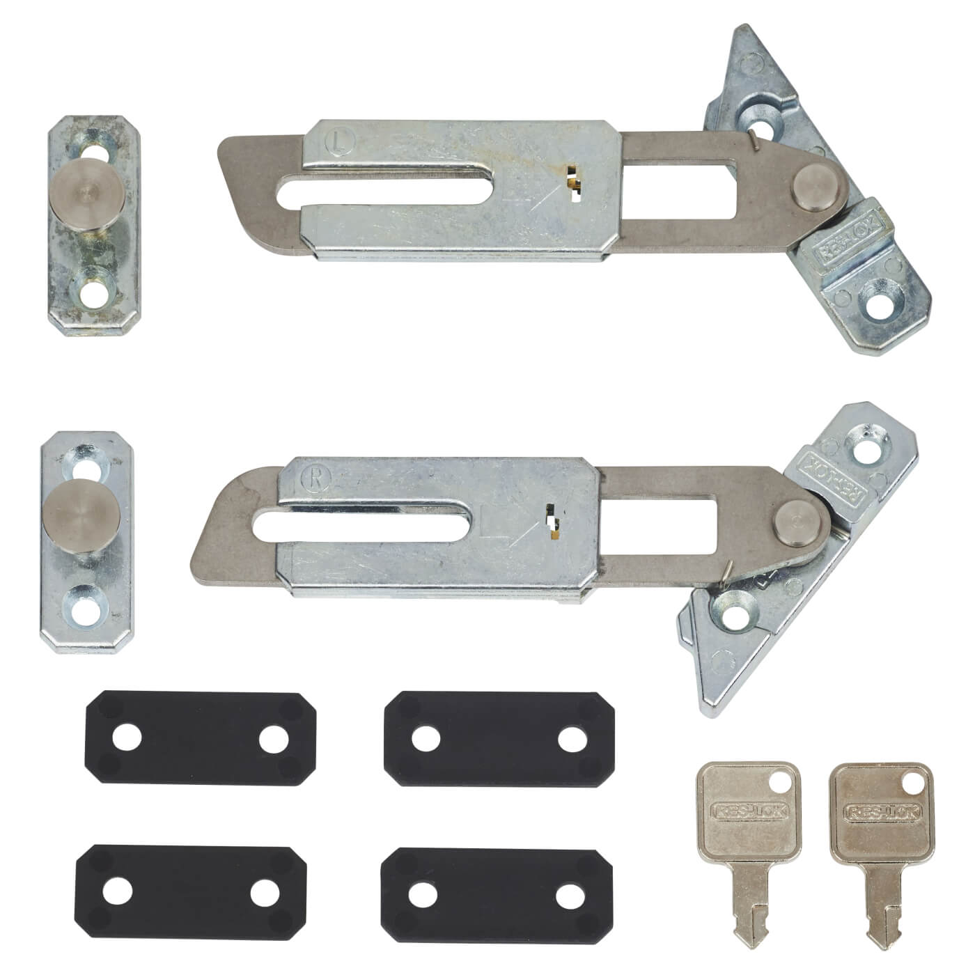 Concealed uPVC/Timber Window Restrictor - 105 x 23mm - Pack of 2 - view 4