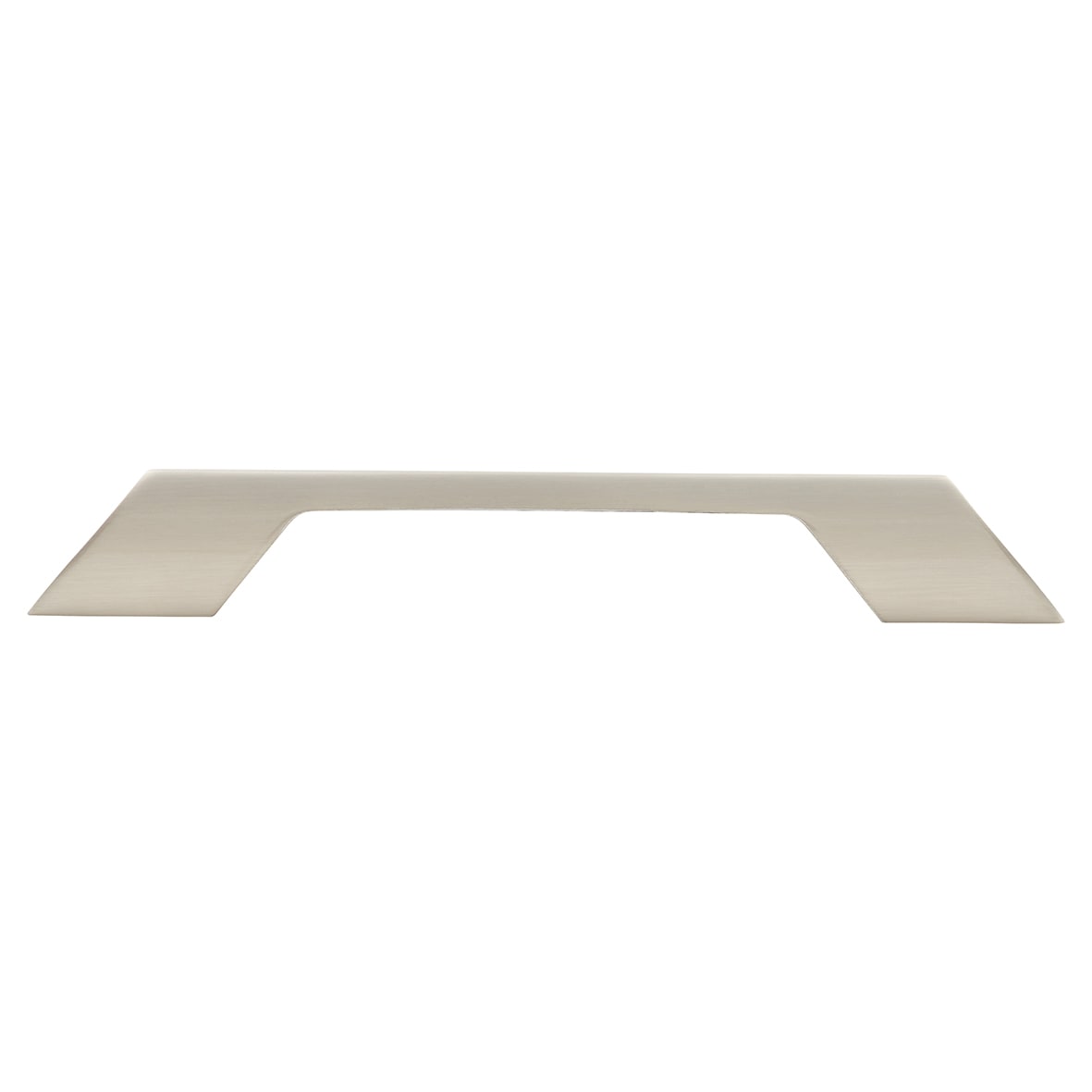 Scorpio 10mm Slim D-Bar Cabinet Pull Handle - 160mm Centres - Satin Nickel - view 2
