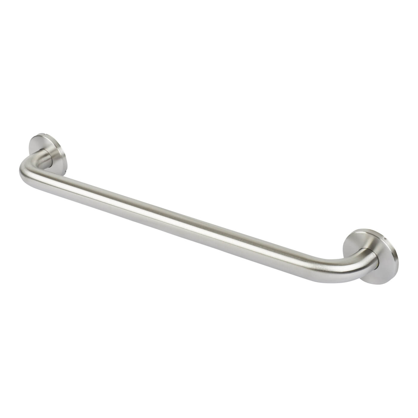 32mm Stainless Steel Grab Rail - 600mm Length - Satin Stainless Steel - view 2