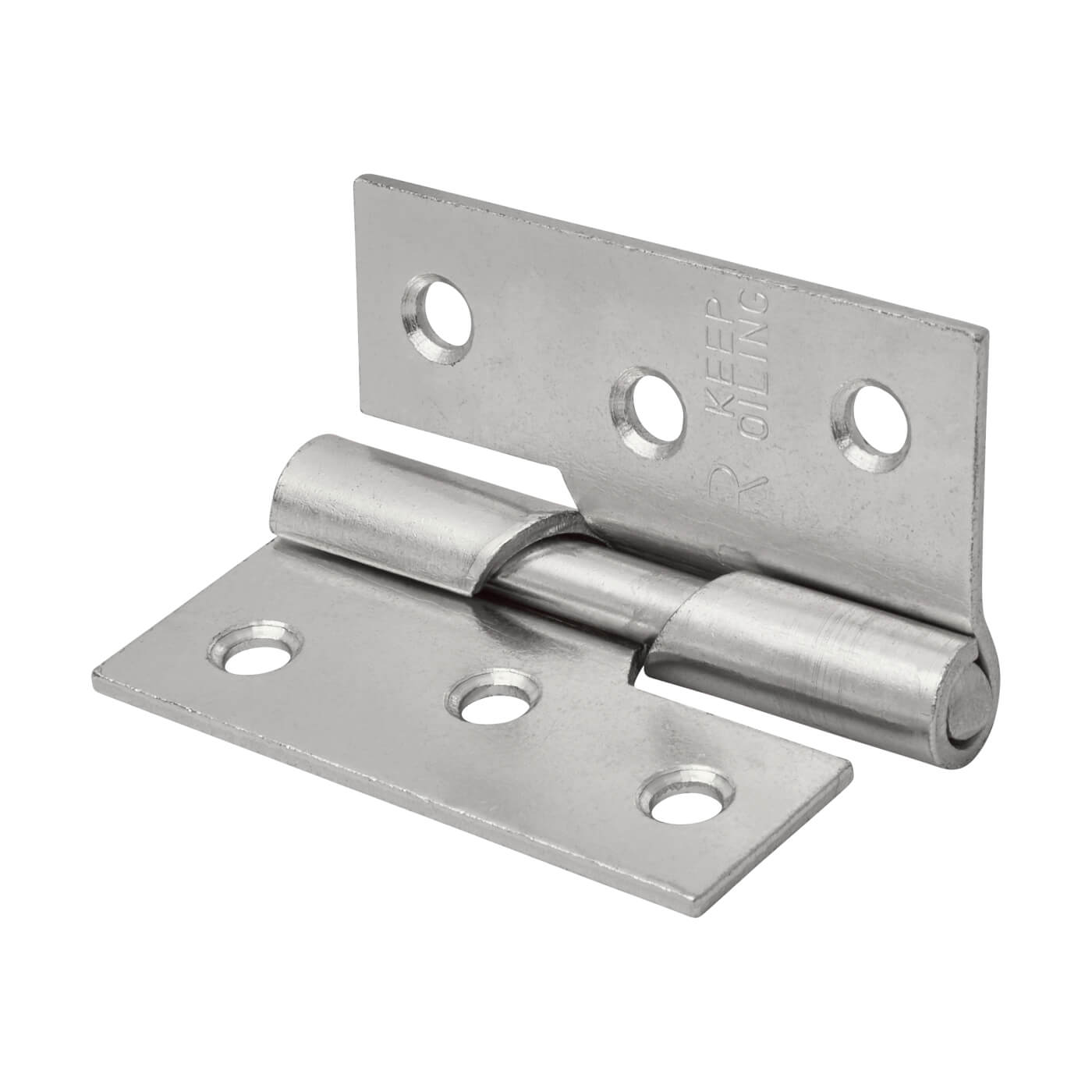 Rising Butt Door Hinge - 75 x 70 x 2.5mm - Right Hand - Zinc Plated - Pair - view 3