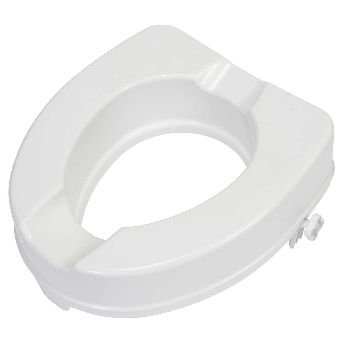 Carragh Standard Close Raised Toilet Seat - White - view 2