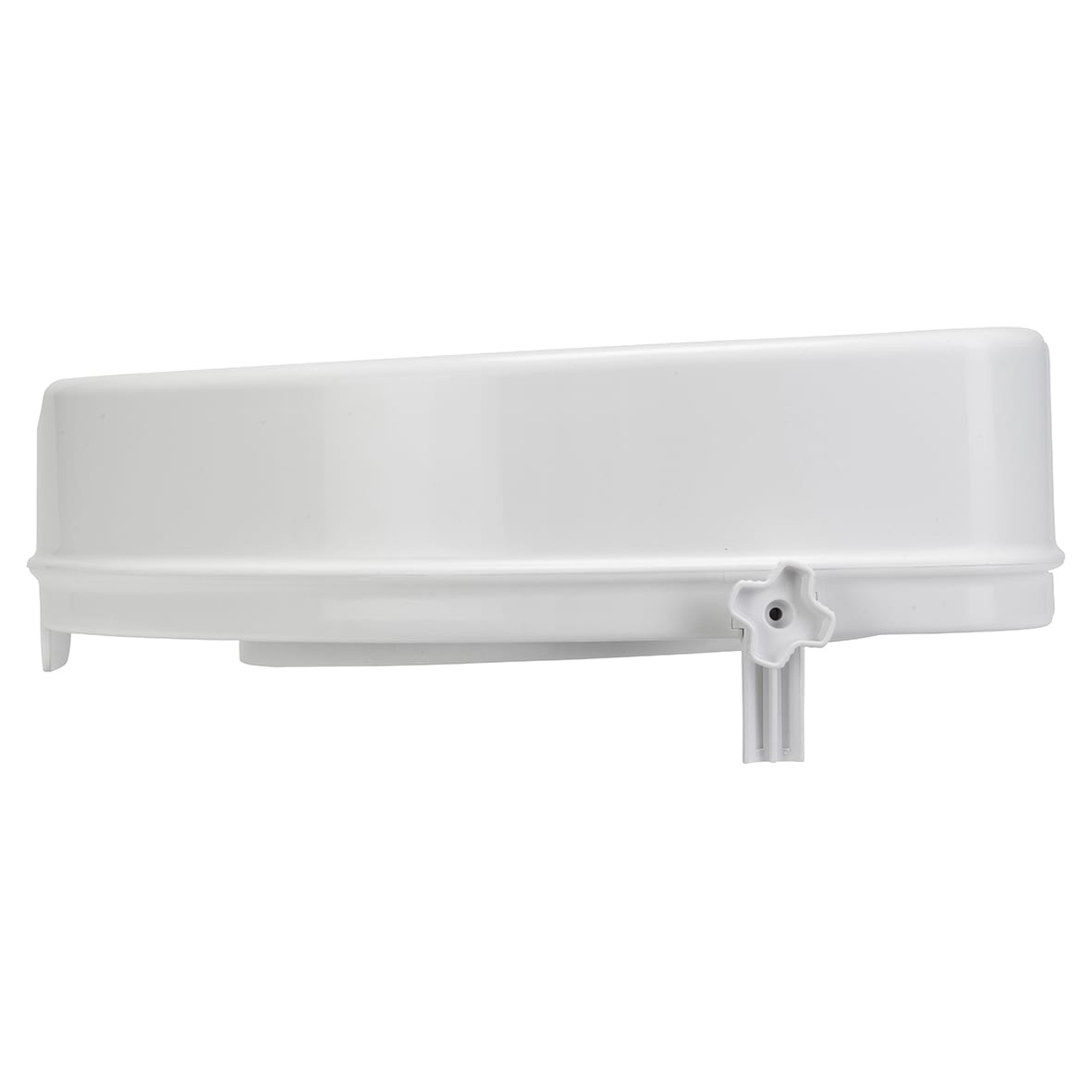 Carragh Standard Close Raised Toilet Seat - White - view 3
