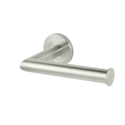 Round Toilet Roll Holder - 156 x 90mm - 316 Stainless Steel - view 2
