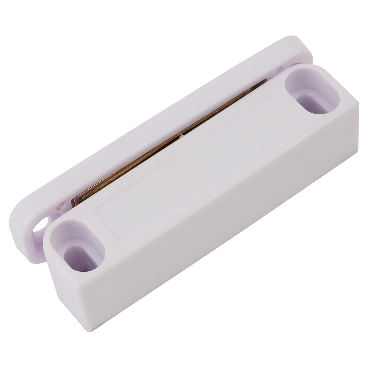 Budget Magnetic Catch - 56 x 18.5 x 15mm - 6kg Pull - White - Pack of 5 - view 2