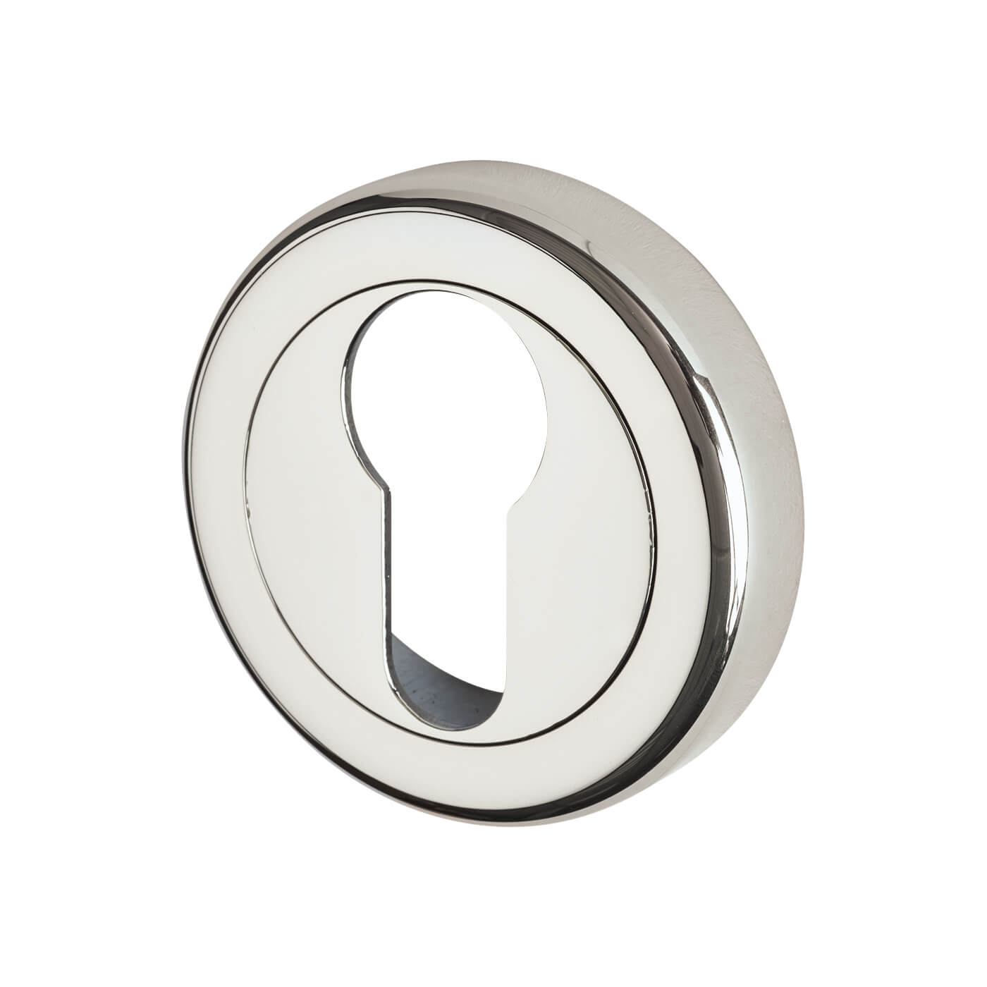 Escutcheon - 50mm Diameter - Euro - Polished Chrome - view 2