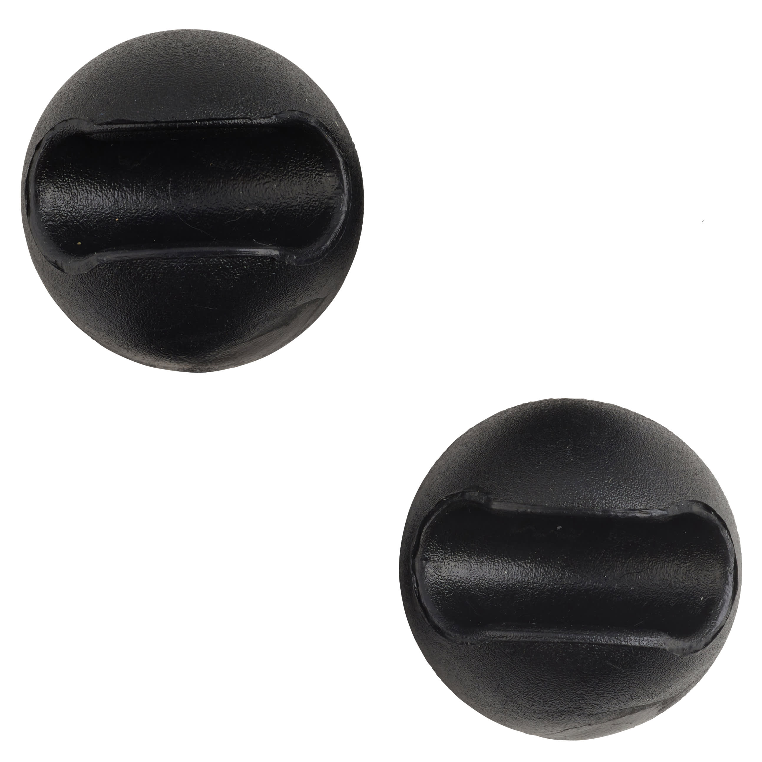 Hairpin Leg Floor Protectors - 30mm Diameter - Black - Pair - view 2