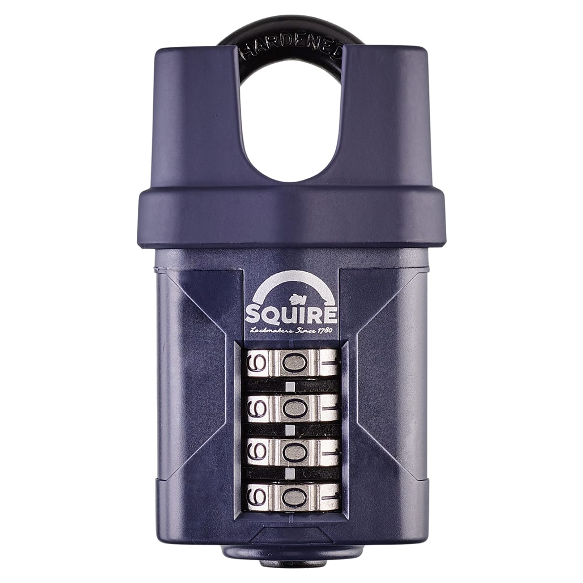 CP50CS Combination All Weather Closed Shackle Padlock - 50mm Body - 22 x 20mm Shackle - Blue - view 2