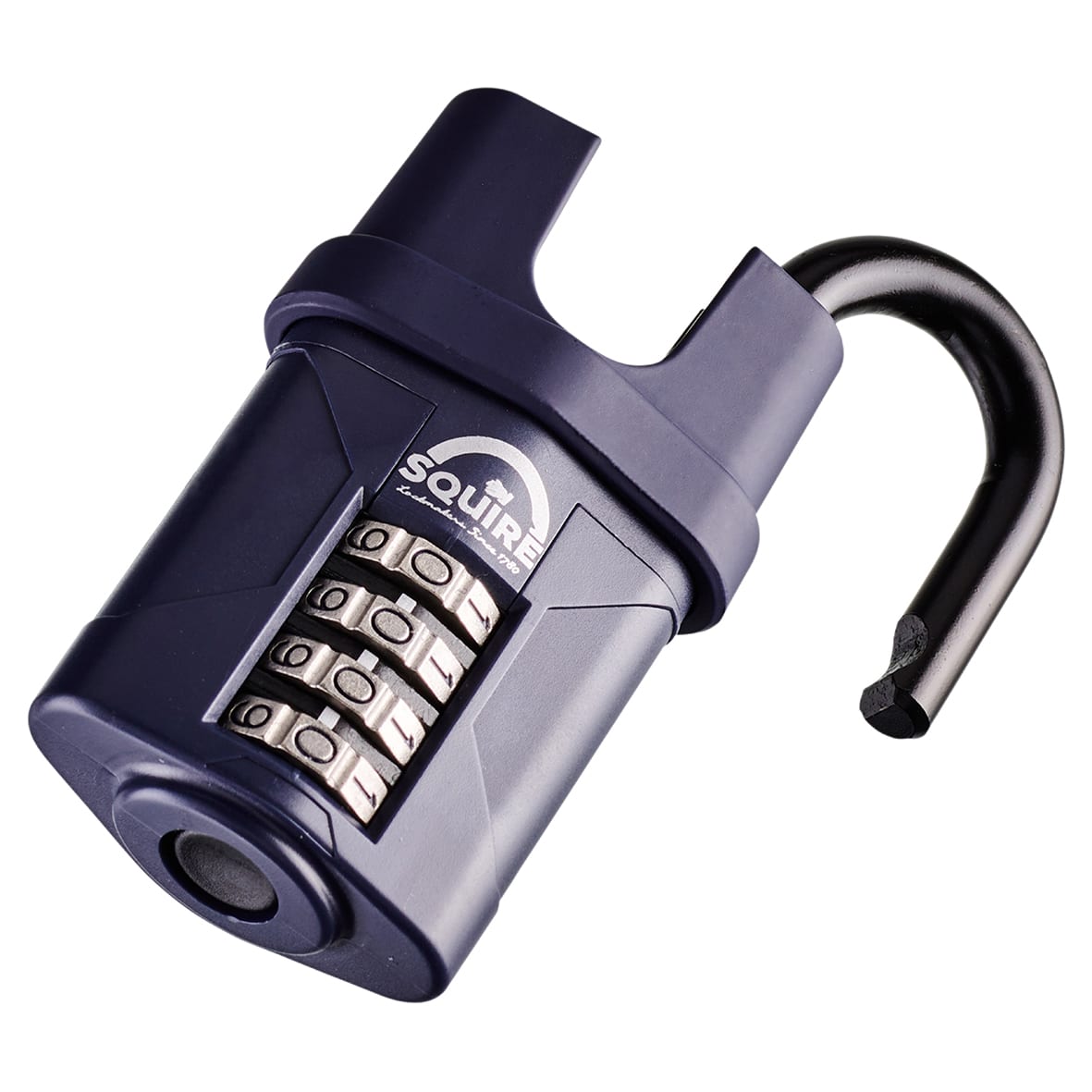 CP50CS Combination All Weather Closed Shackle Padlock - 50mm Body - 22 x 20mm Shackle - Blue - view 4