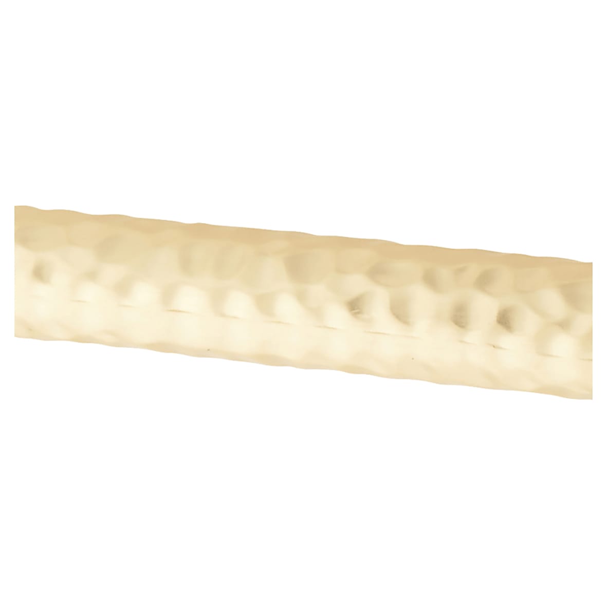 Kendal 10.5mm Hammered T-Bar Cabinet Pull Handle - 160mm Centres - Satin Brass - view 2