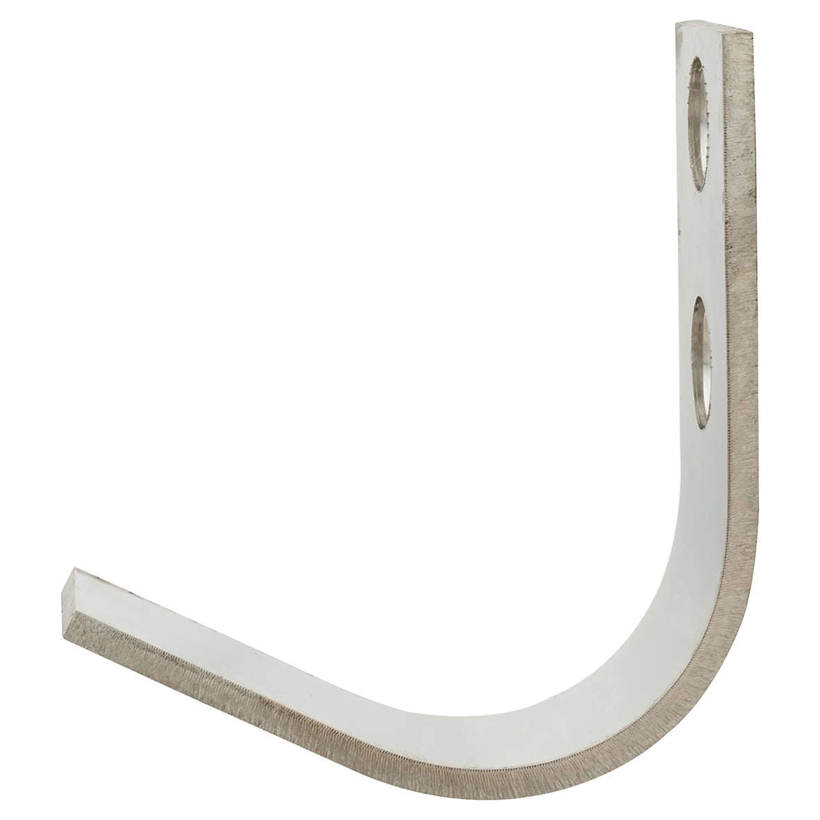 Flat Single Coat Hook - 40 x 20 x 35mm - Polished Stainless Steel - view 3