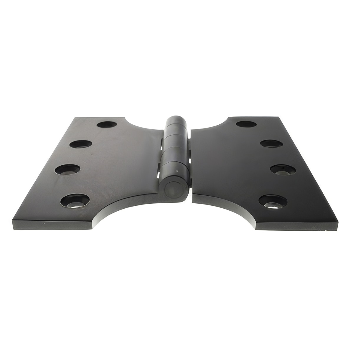 Bolt Through Bathroom Lock - 65mm Case - 44mm Backset - Matt Black - view 2