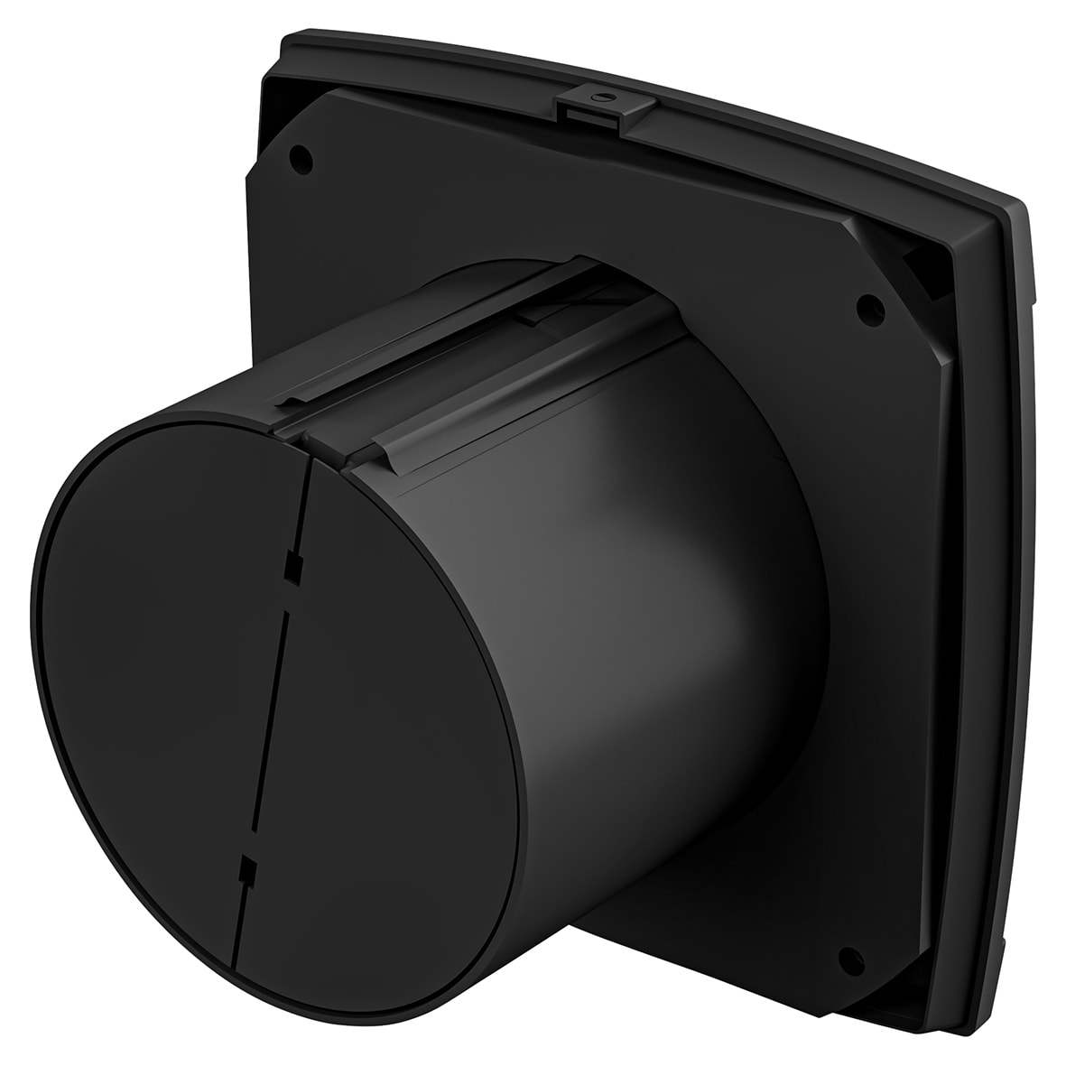 Helix Air EVEHA100T003 Bathroom Extractor Fan with Timer - 4"/100mm - Black - view 4