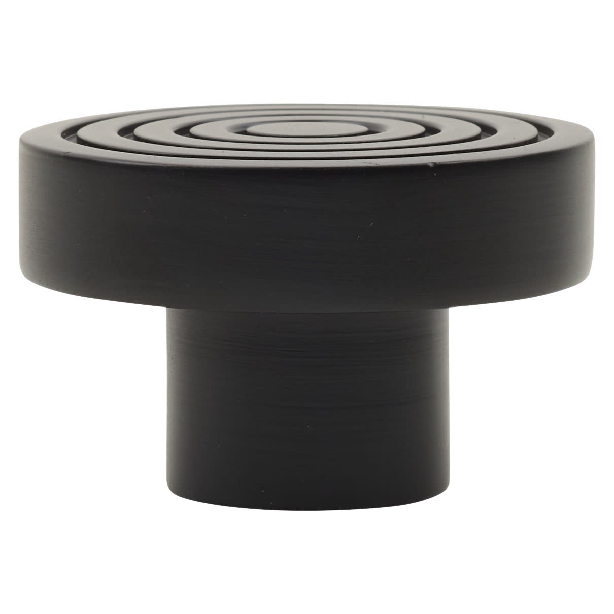 Hoxton Murray Round Cabinet Knob - 40mm Diameter - Matt Black - view 2