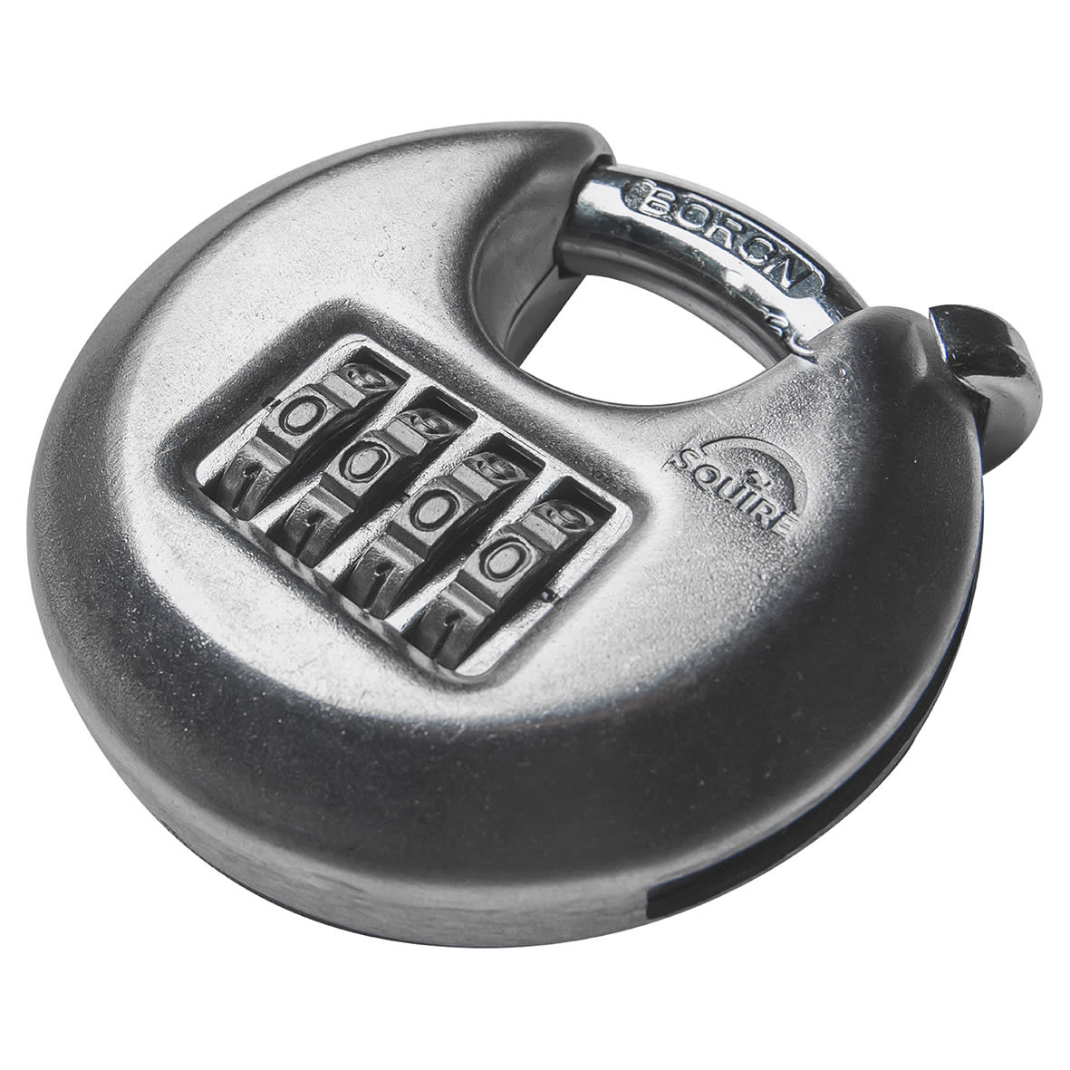 COMBI Combination Disc Padlock - 70mm Body - 16 x 20.5mm Shackle - Stainless Steel - view 3