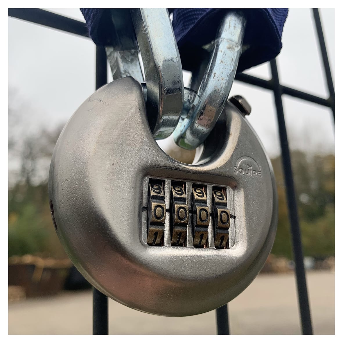 COMBI Combination Disc Padlock - 70mm Body - 16 x 20.5mm Shackle - Stainless Steel - view 6