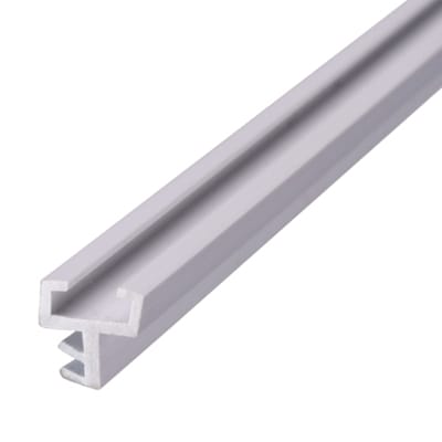 Sash Window Centre Leg Pile Carrier - 2200mm Length - No Pile - White - view 2