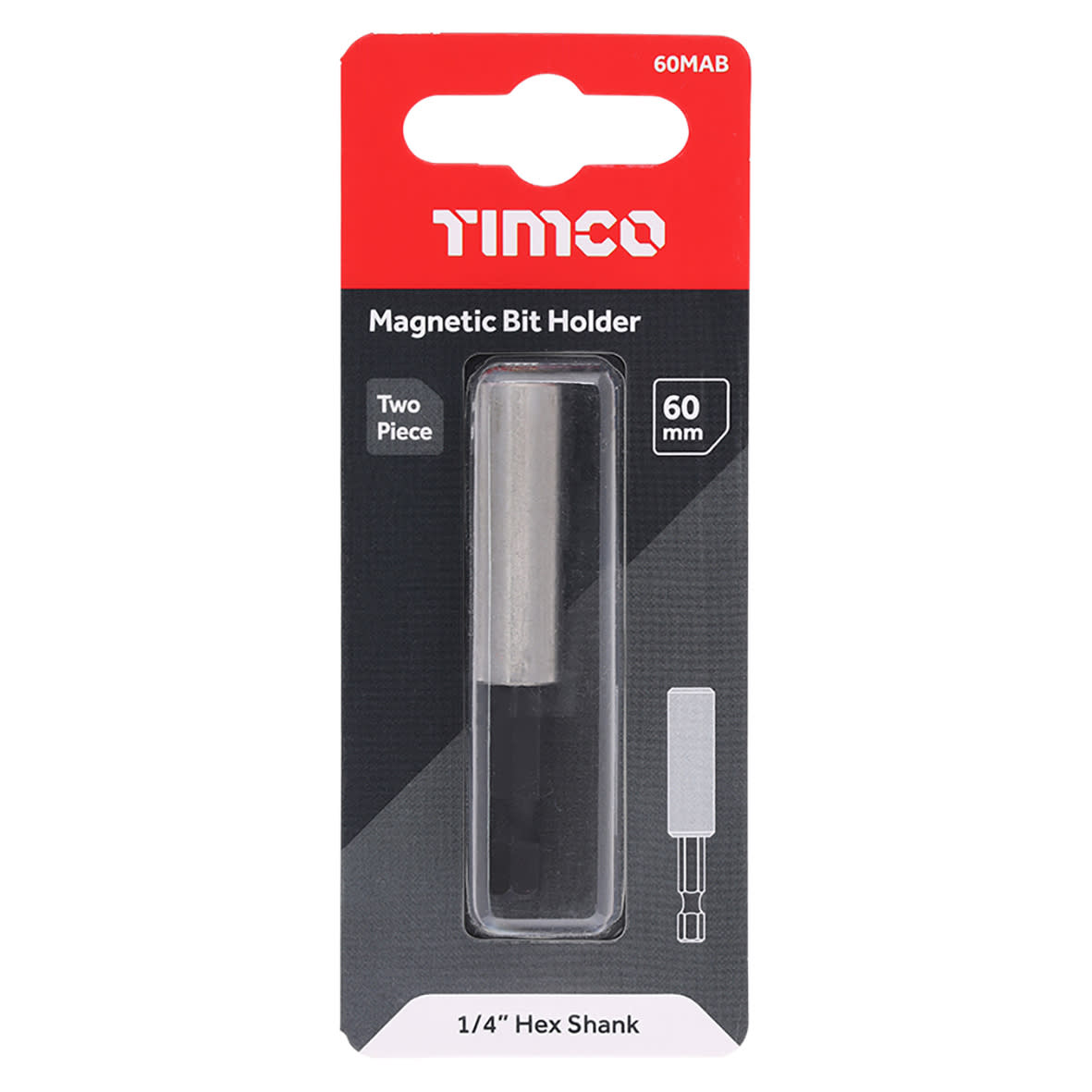 Magnetic Driver Bit Holder - 60mm Length - view 3