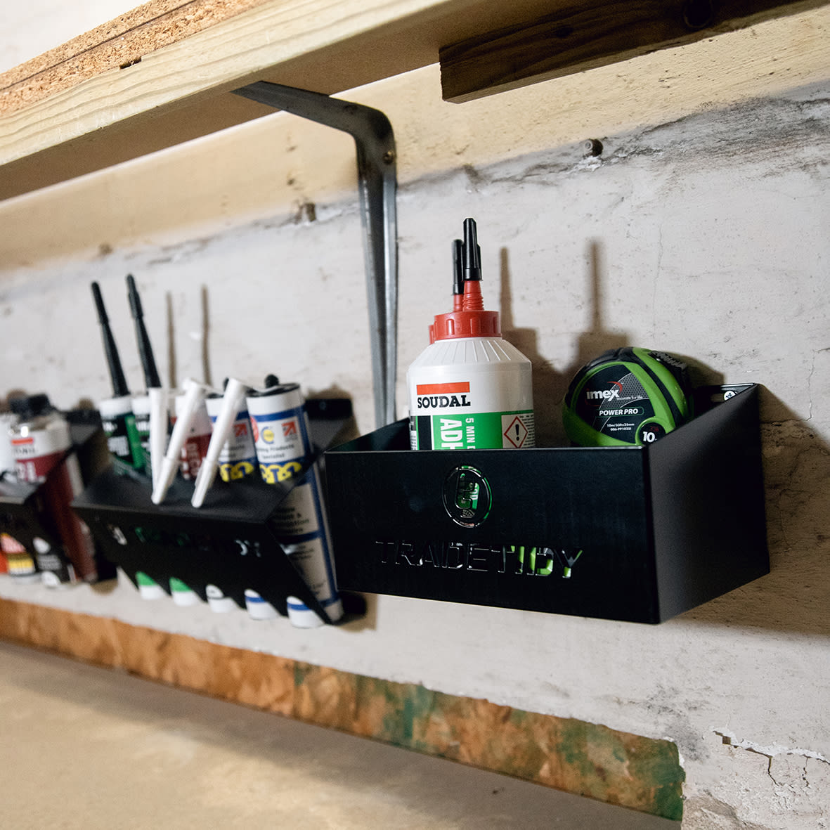 Storage Tray - 255 x 104 x 160mm - Black - view 3