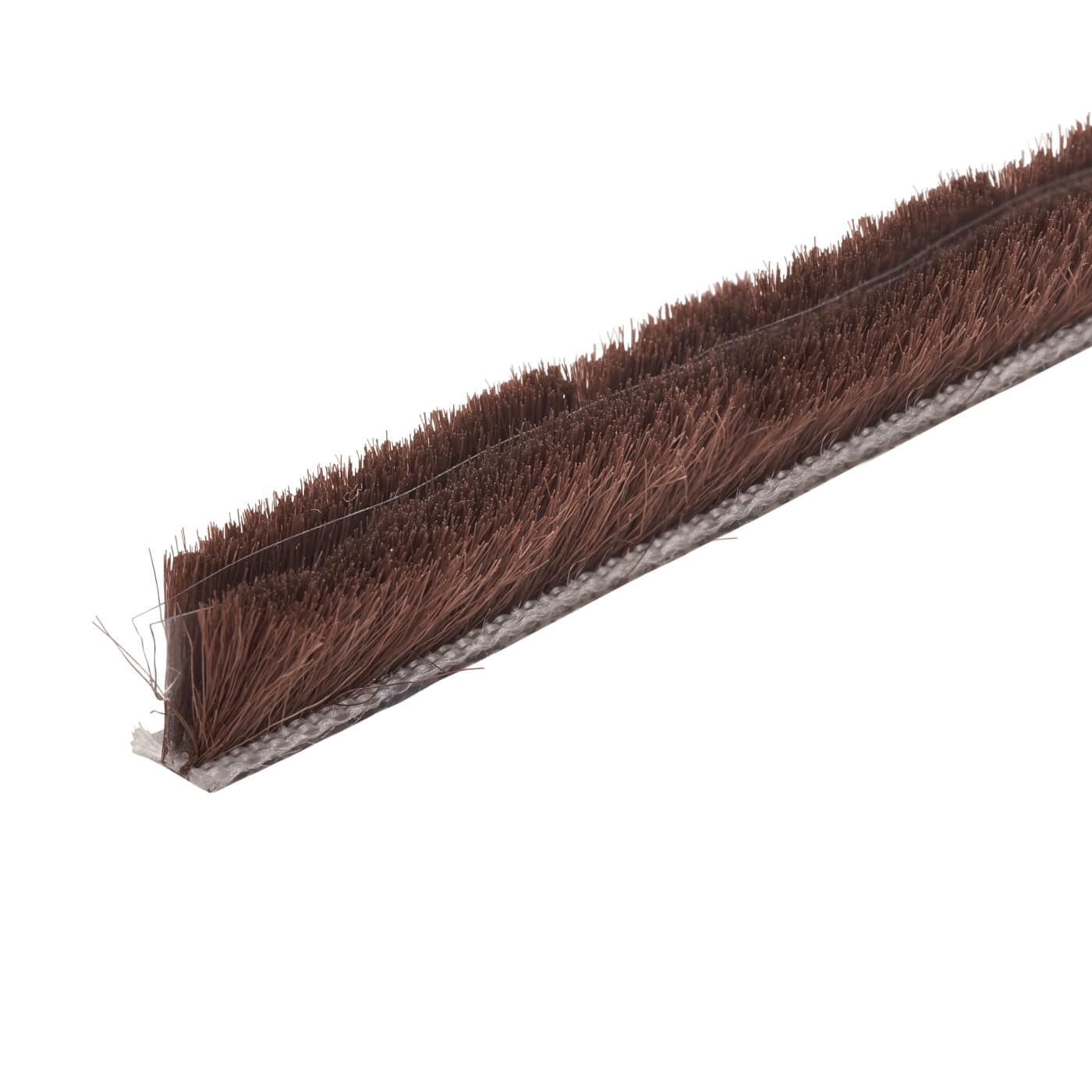 Sash Window Slide Pile with Fin - 100m Length - 8.5mm Pile - Brown - view 2