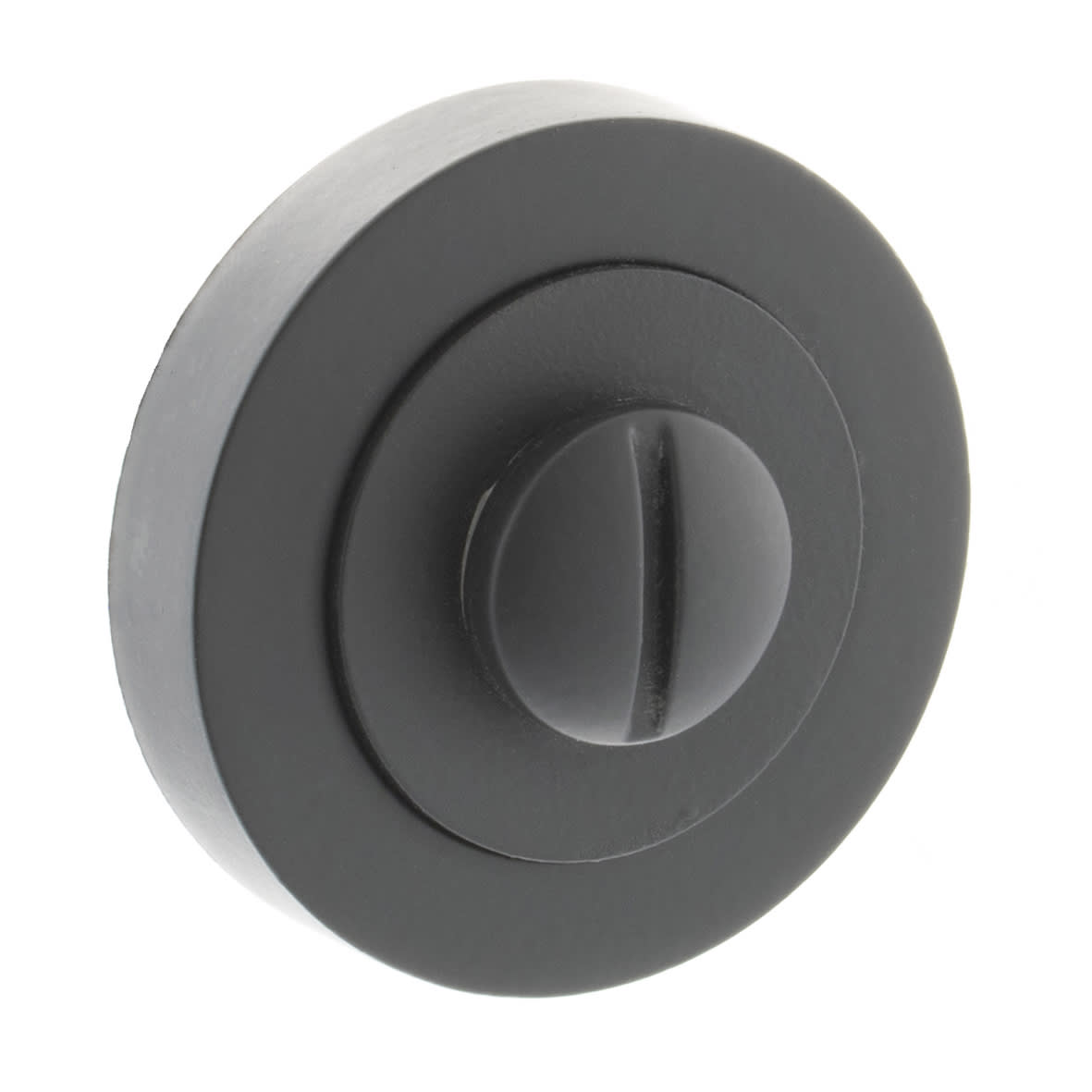 Status Bathroom Turn and Release - 51mm Diameter - Matt Black - view 2