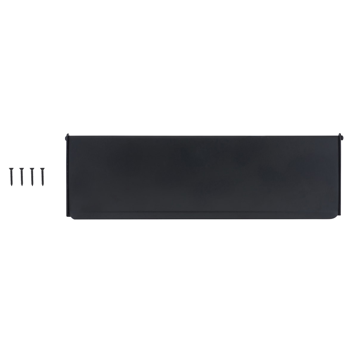 Letter Tidy - 280 x 80mm - Matt Black - view 3