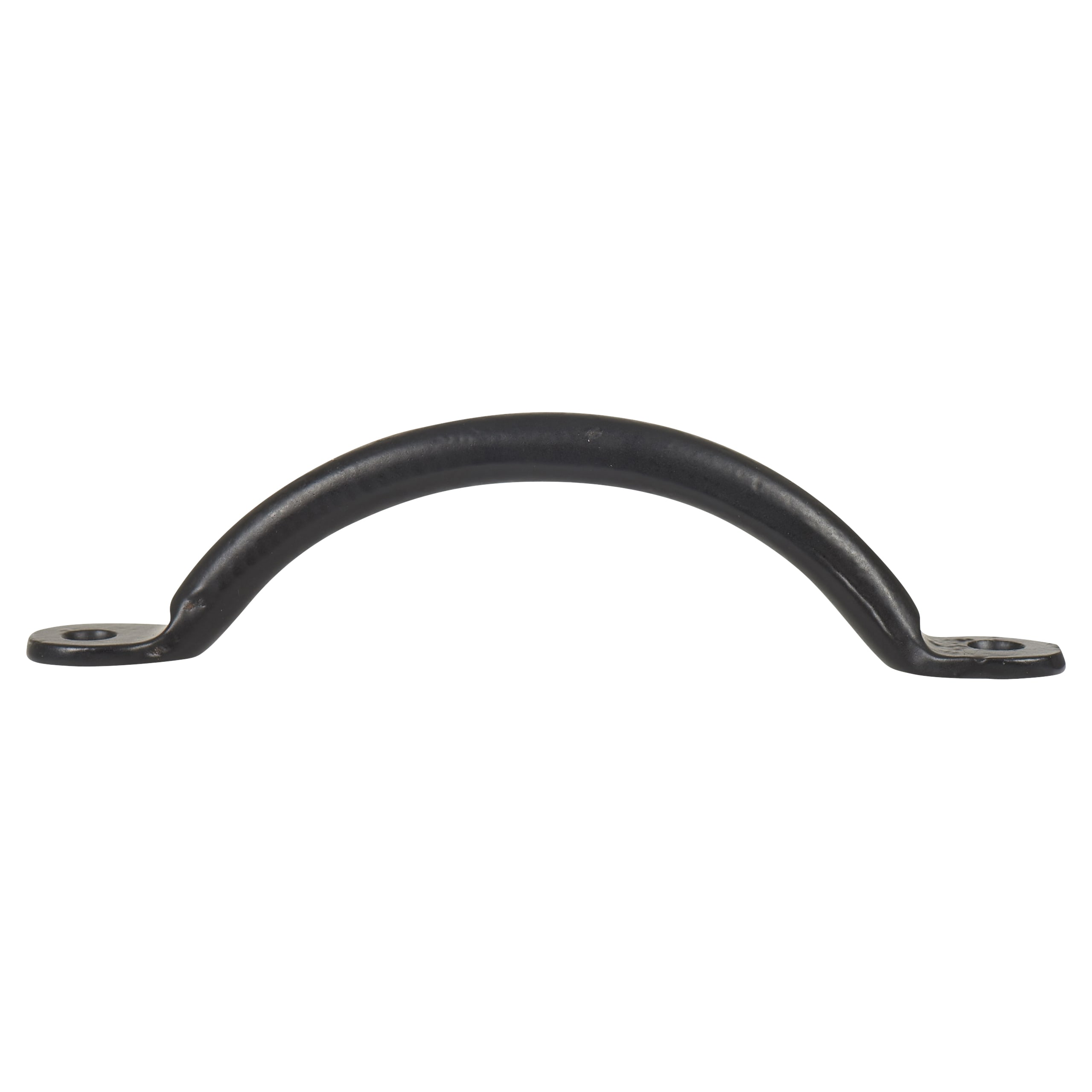 Bean Bow Cabinet Pull Handle - 115mm Centres - Black Iron - view 3
