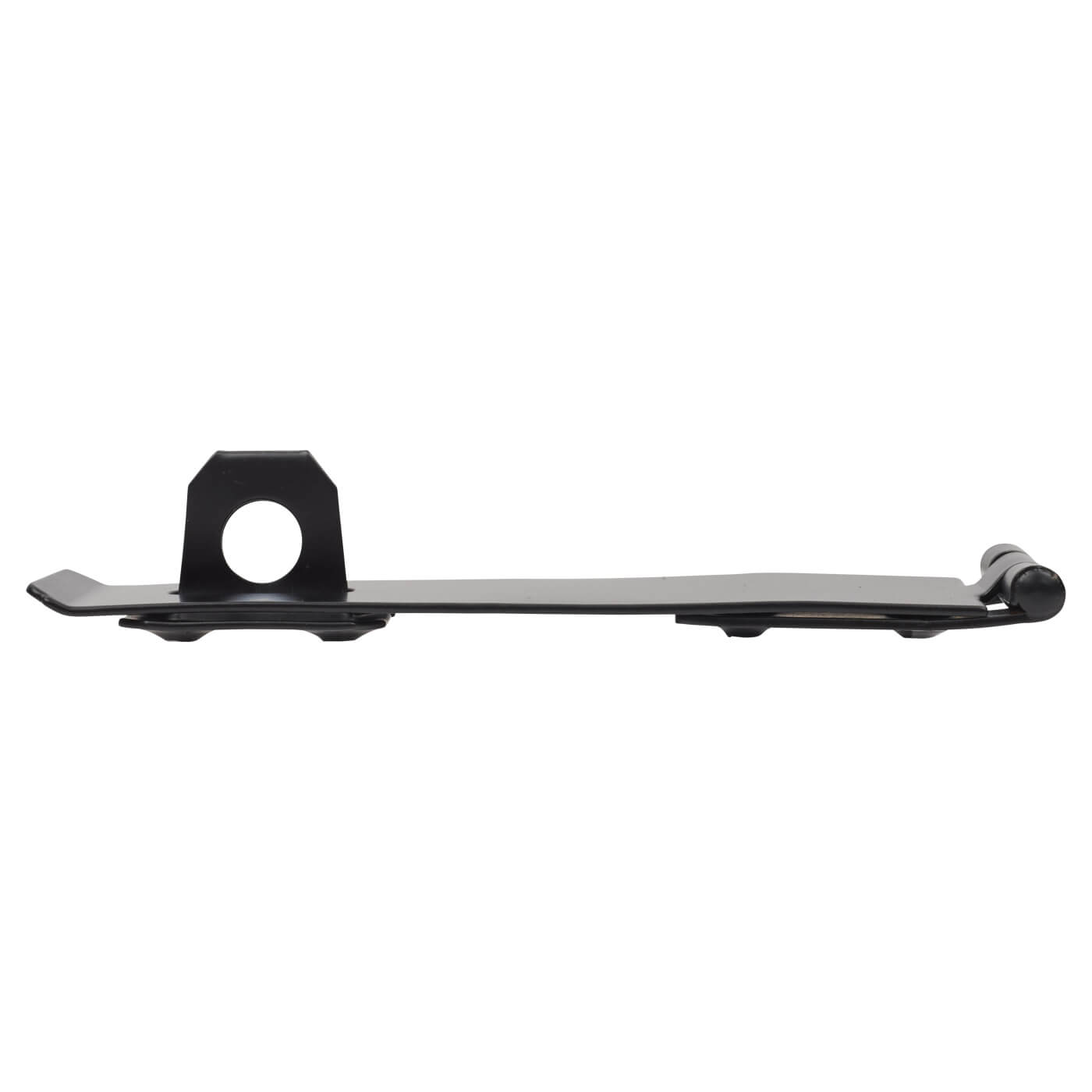 Light Duty Safety Hasp & Staple - 150mm Length - Black - view 5