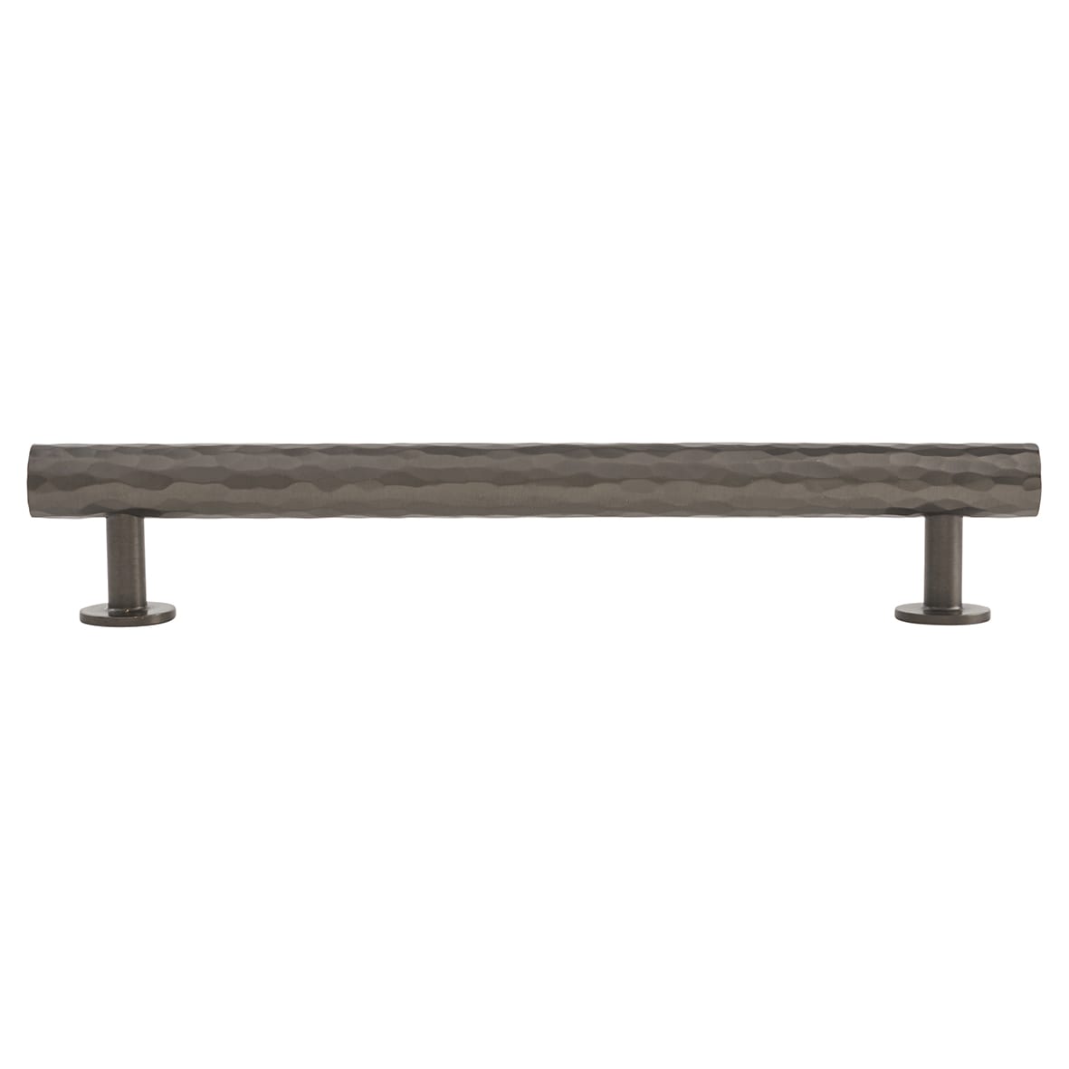Leila 15mm Hammered T-Bar Cabinet Pull Handle - 160mm Centres - Dark Bronze - view 2
