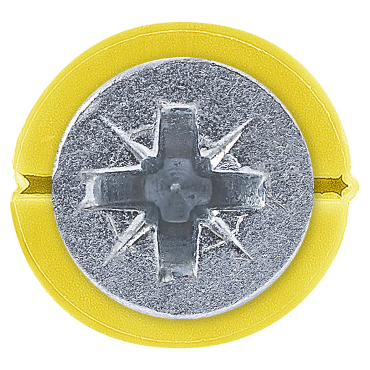 UNO Wall Plug - 5 x 24mm - Yellow - Pack of 1000 - view 4