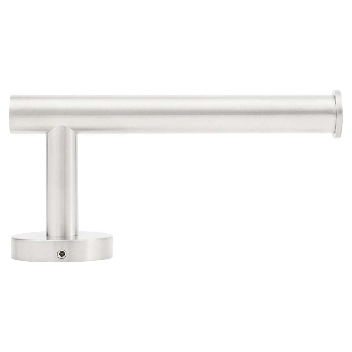 Essential Round Toilet Roll Holder - 163 x 80 x 50mm - Satin Stainless Steel - view 2