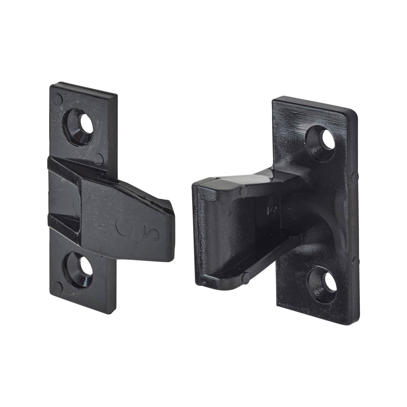 Keku AS Push-on Clip - Frame and Panel - Black - Pack of 10 - view 2