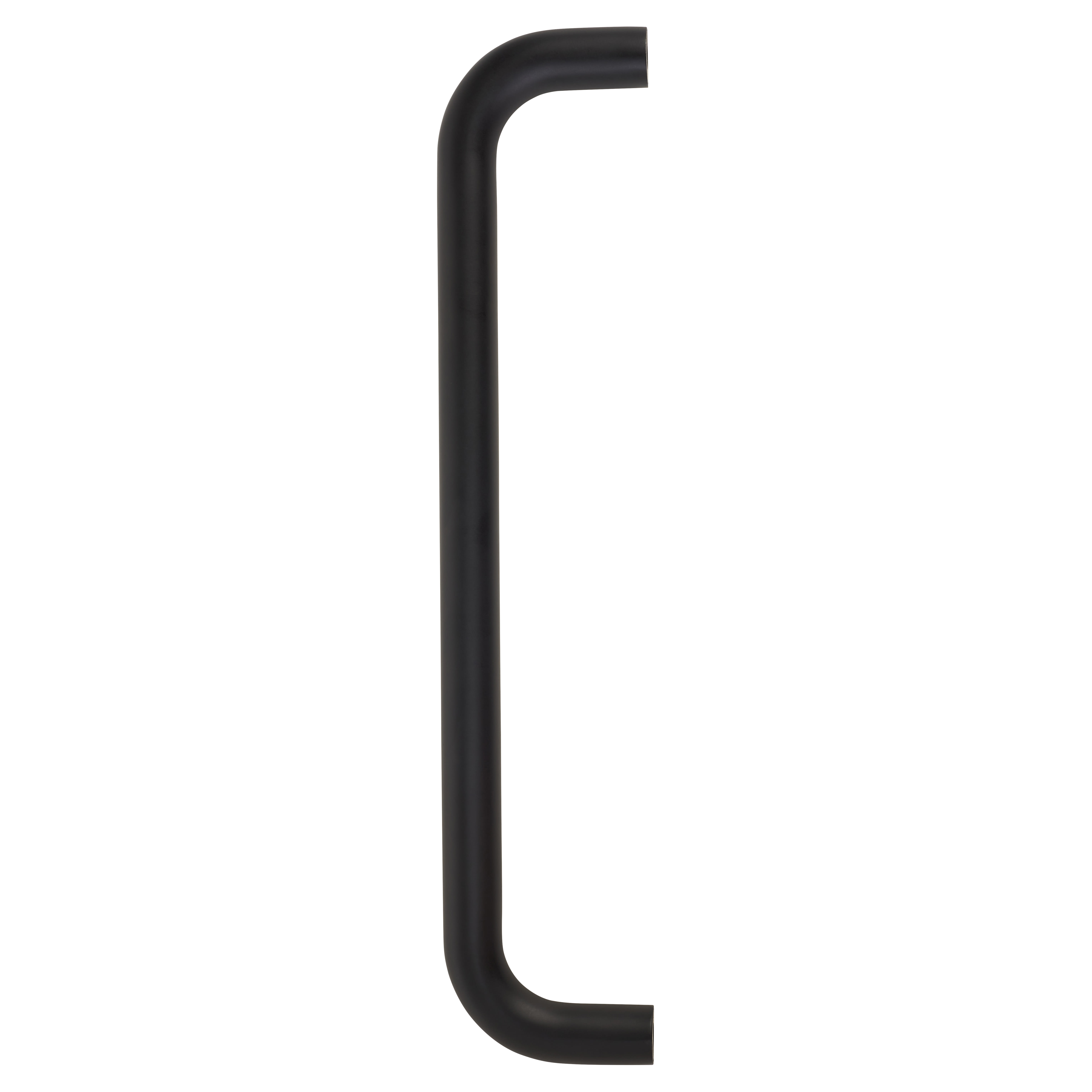 Matt Black 19mm D-Bar Door Pull Handle - Bolt Fix - 305mm Centres - view 3