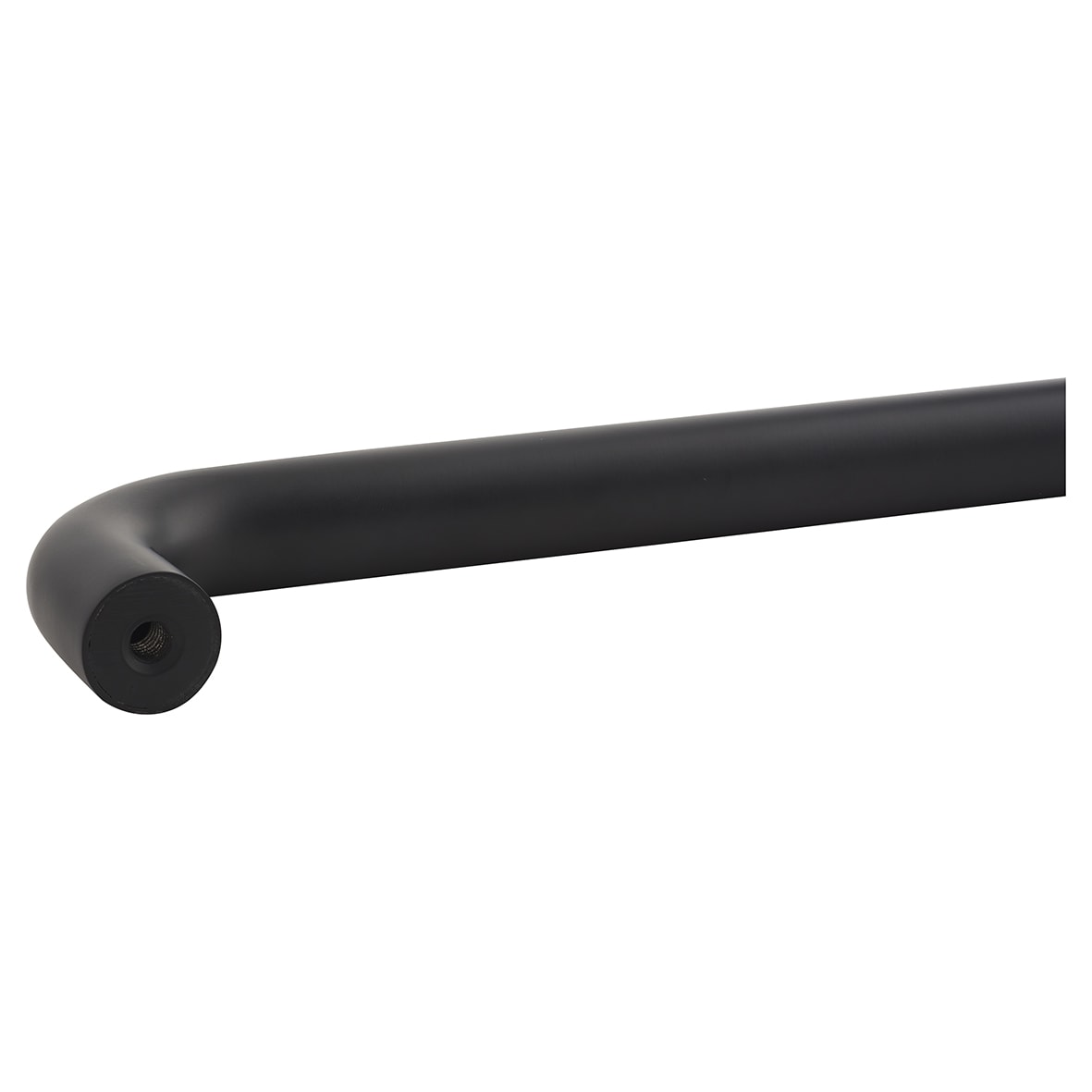 Matt Black 19mm D-Bar Door Pull Handle - Bolt Fix - 305mm Centres - view 5