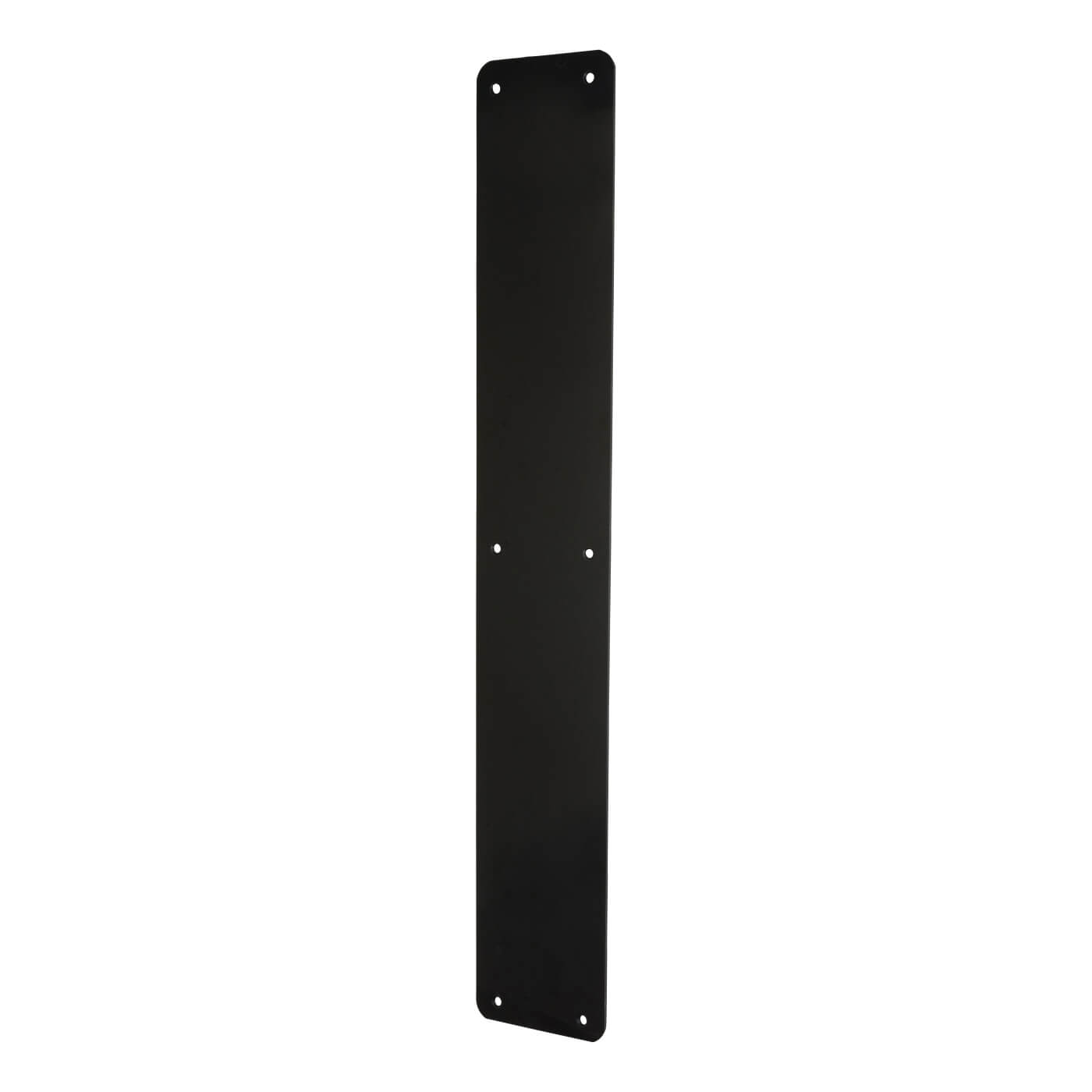 Plastic Plain Finger Plate - 450 x 75 x 1.5mm - Black - view 3