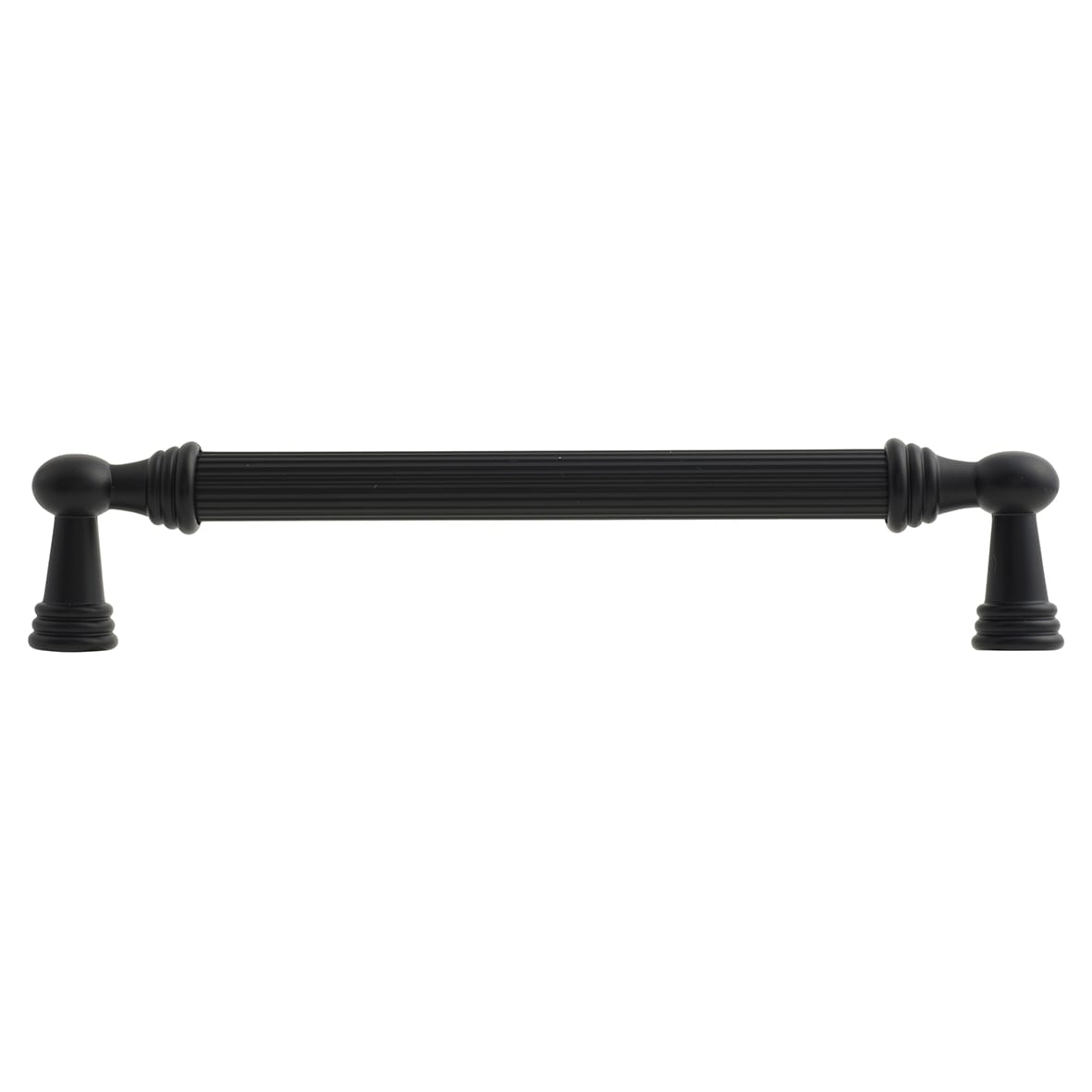 Whitby Lines 10mm T-Bar Cabinet Pull Handle - 160mm Centres - Matt Black - view 2