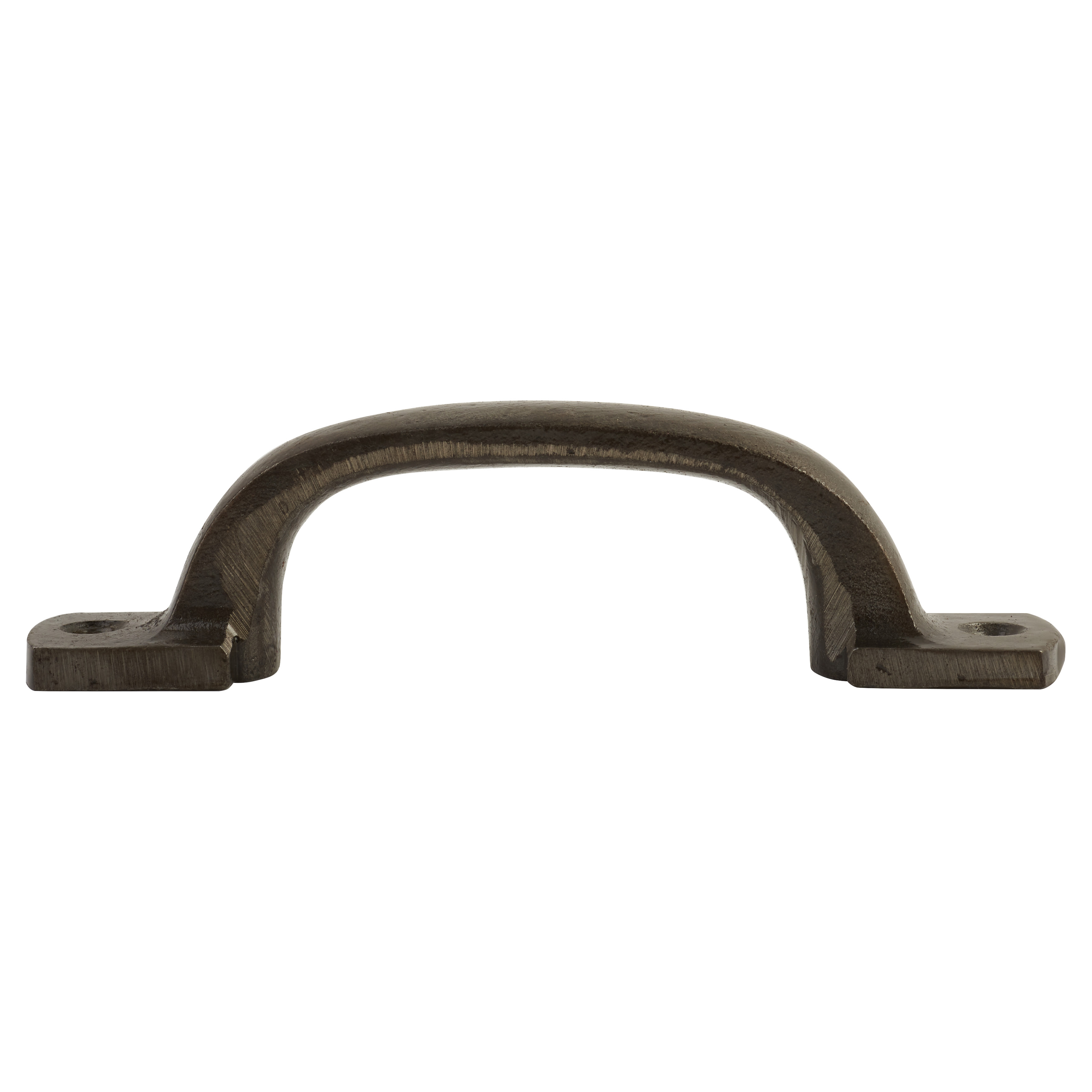 22mm D-Bar Cabinet Pull Handle - 107mm Centres - Lacquered Iron - view 3