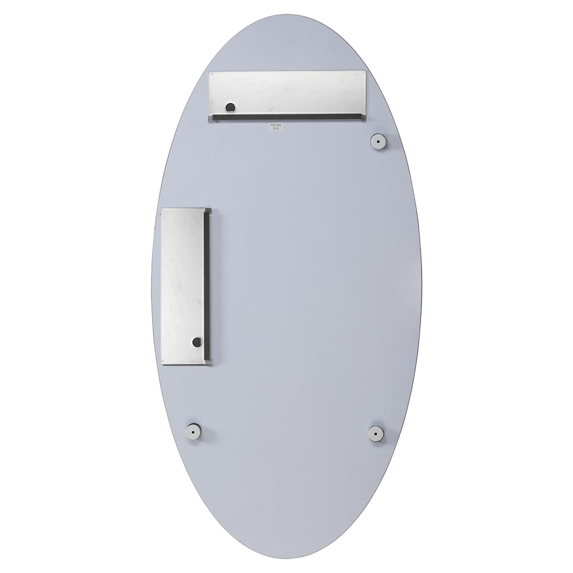 Flexi-Fix Belham Bathroom Mirror - Oval - 900 x 450 x 17mm - view 3