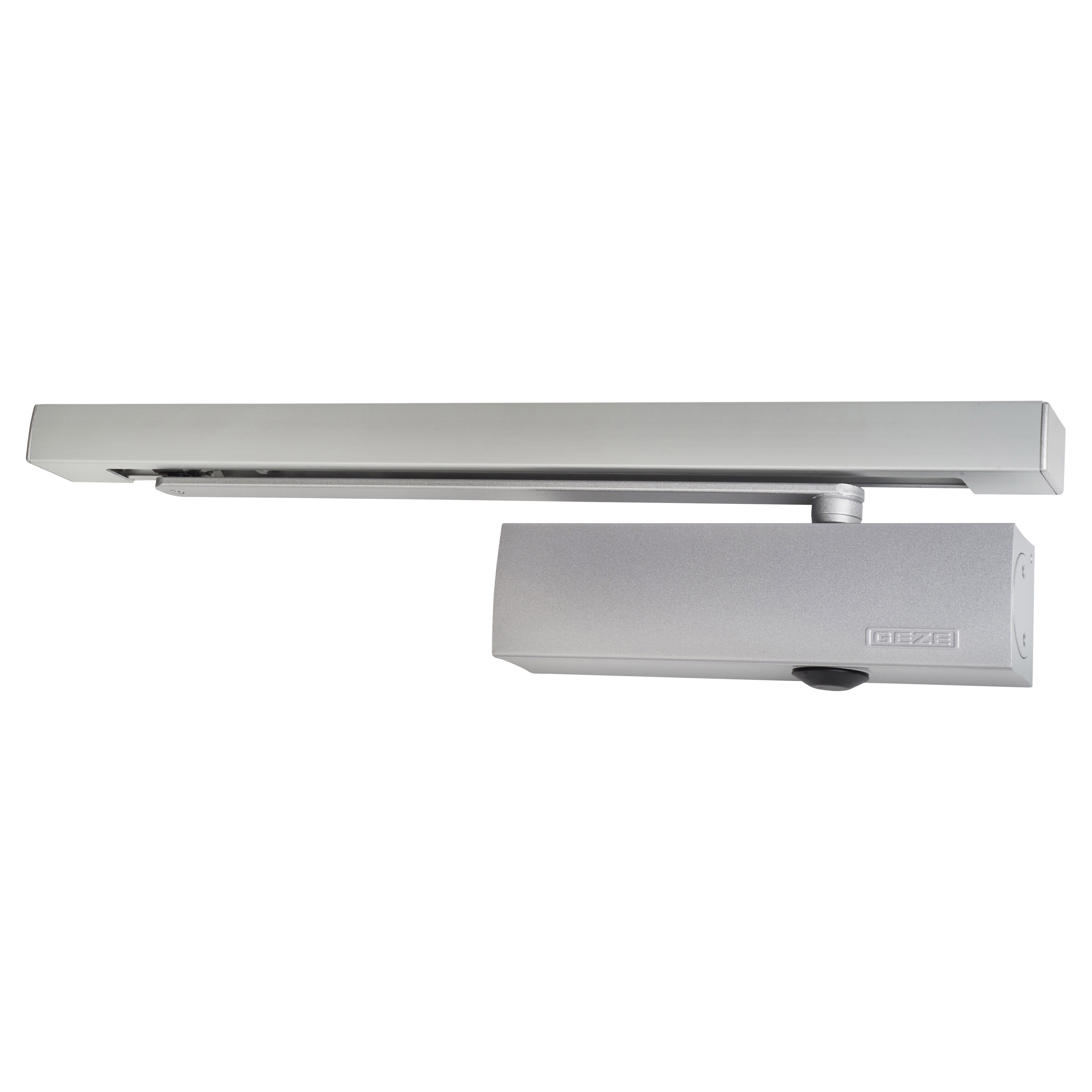 TS3000E Electromagnetic Fire Door Closer - Power Size 1-4 - Pull Side Mounting - Silver - view 2