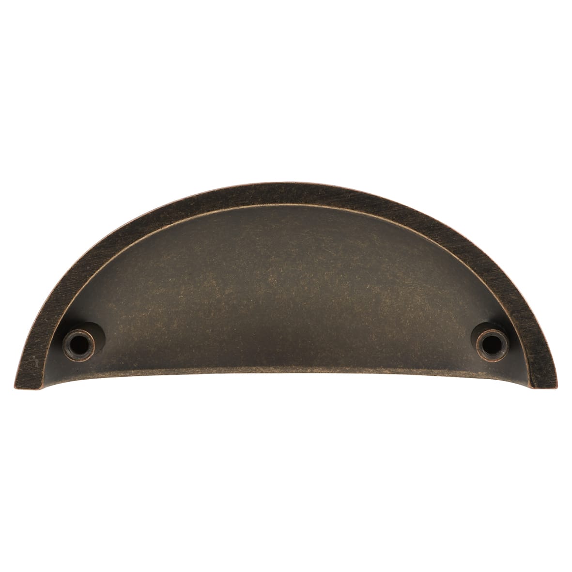 Millard Cabinet Cup Handle - 76mm Centres - Antique Brass - view 3